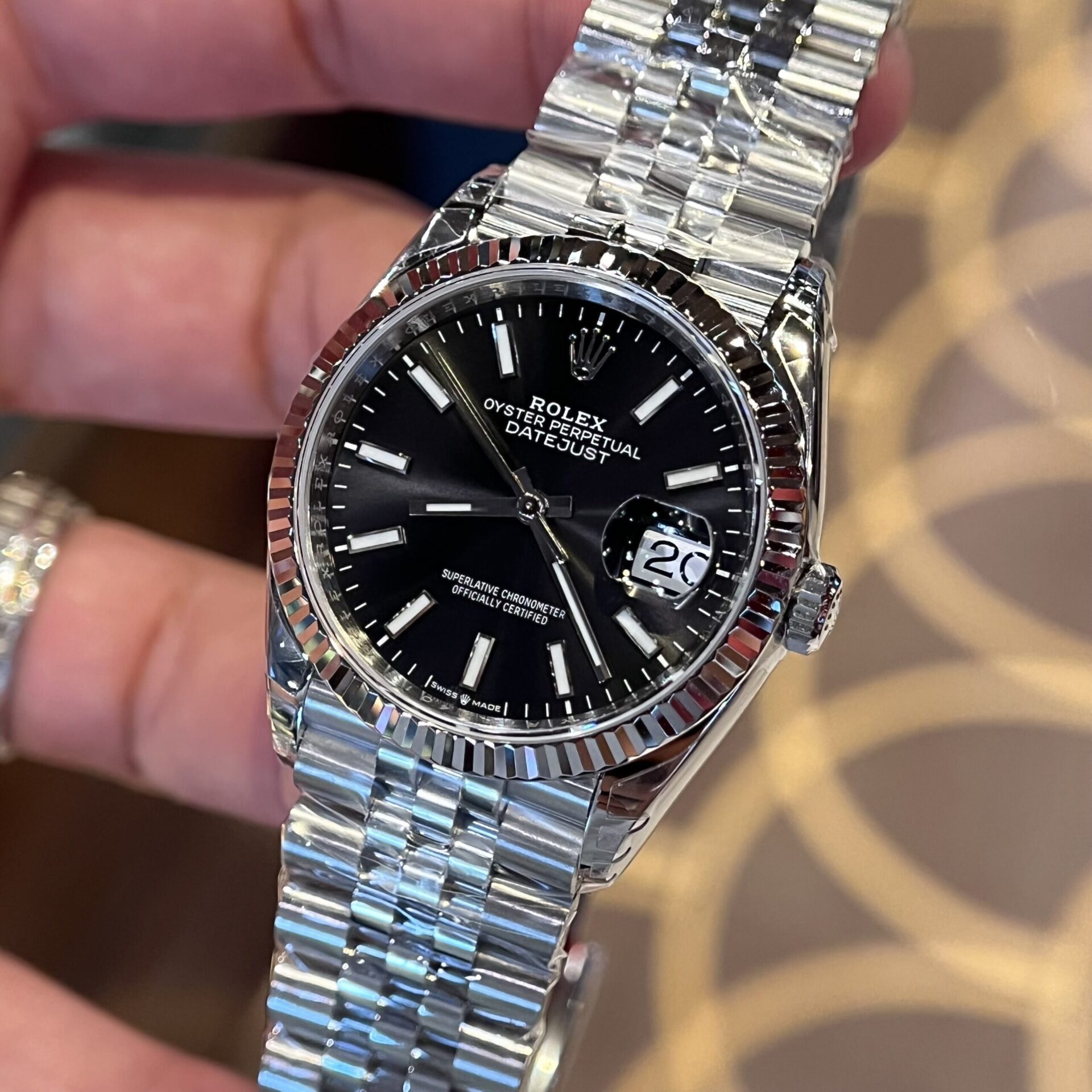 Rolex DateJust 126334 Replica Watch Black Dial VS Factory 36mm - Top club