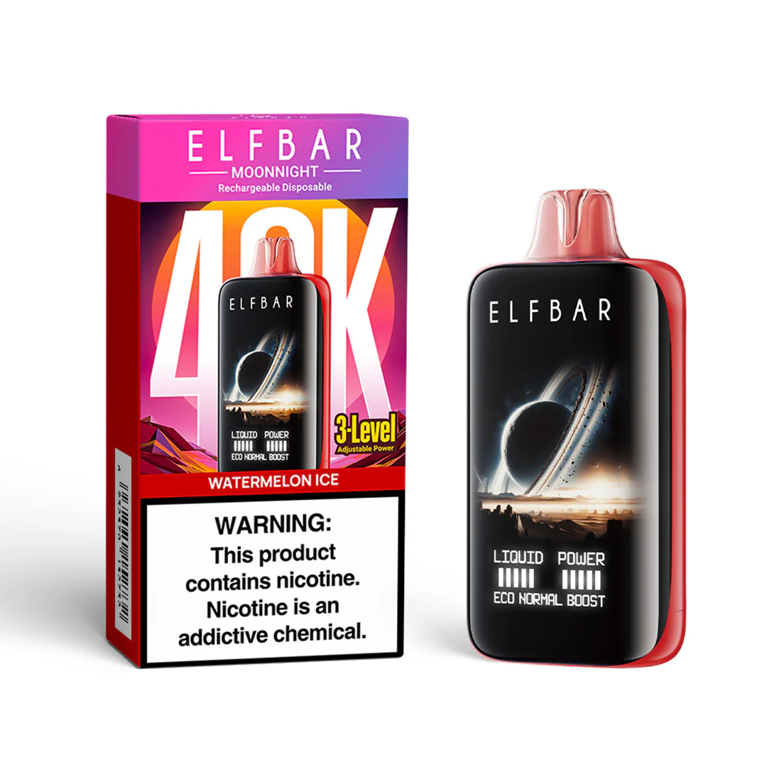 ELFBAR MoonNight ładowalny jednorazowy e-papieros (wszystkie smaki)