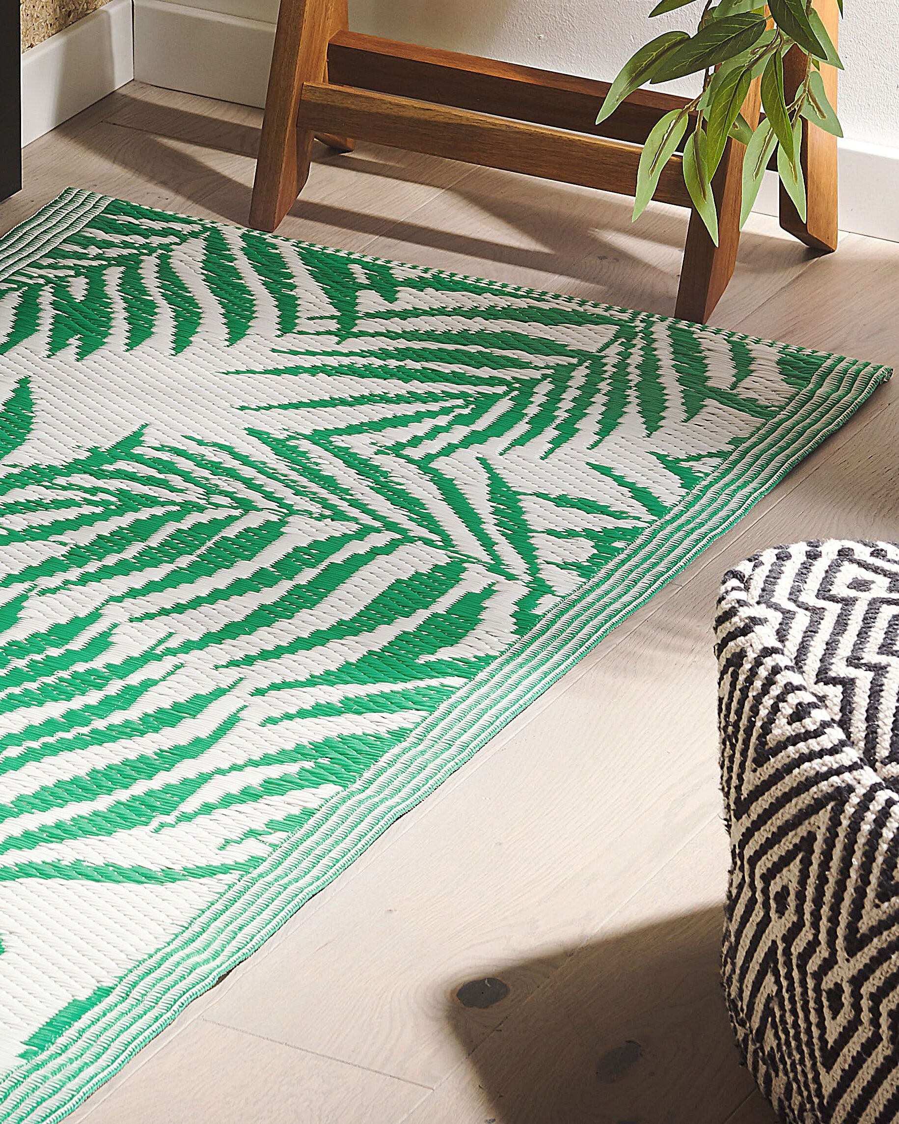 Outdoor Rug KOTA Green 60 x 105 cm Reversible