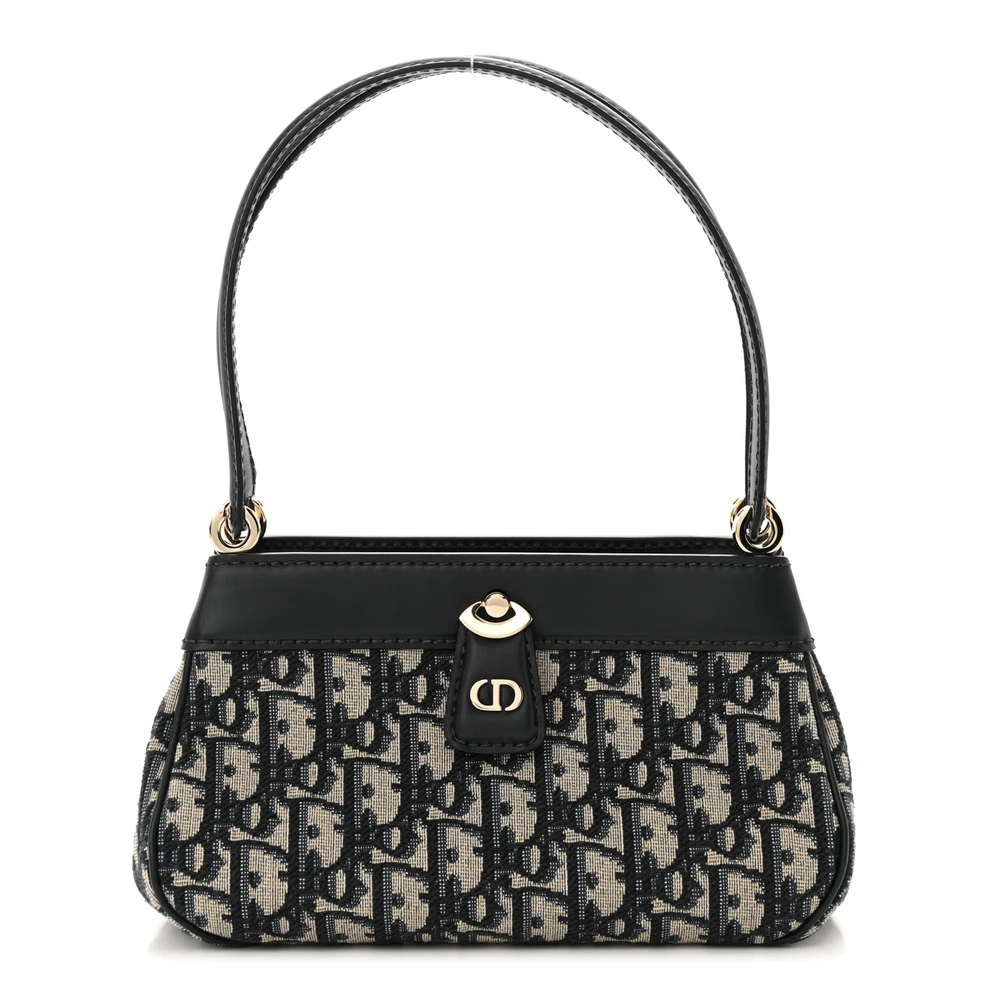 Dior Blue Oblique Canvas Superfake Handbag Replica