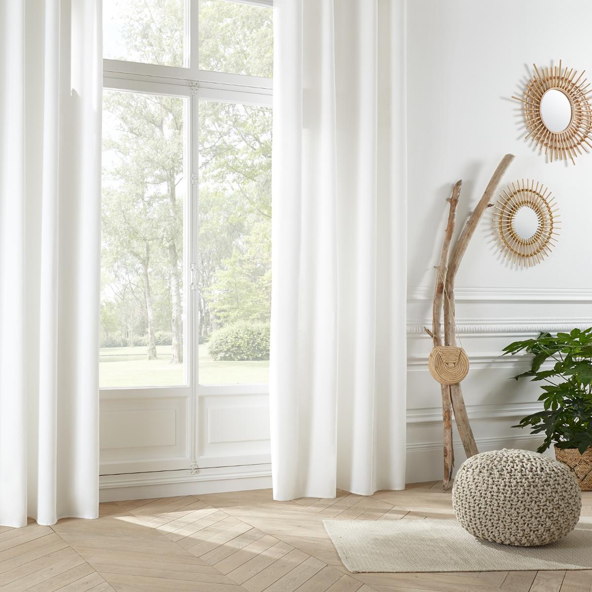 Curtain "Memories" Ivory white, 140x260 cm