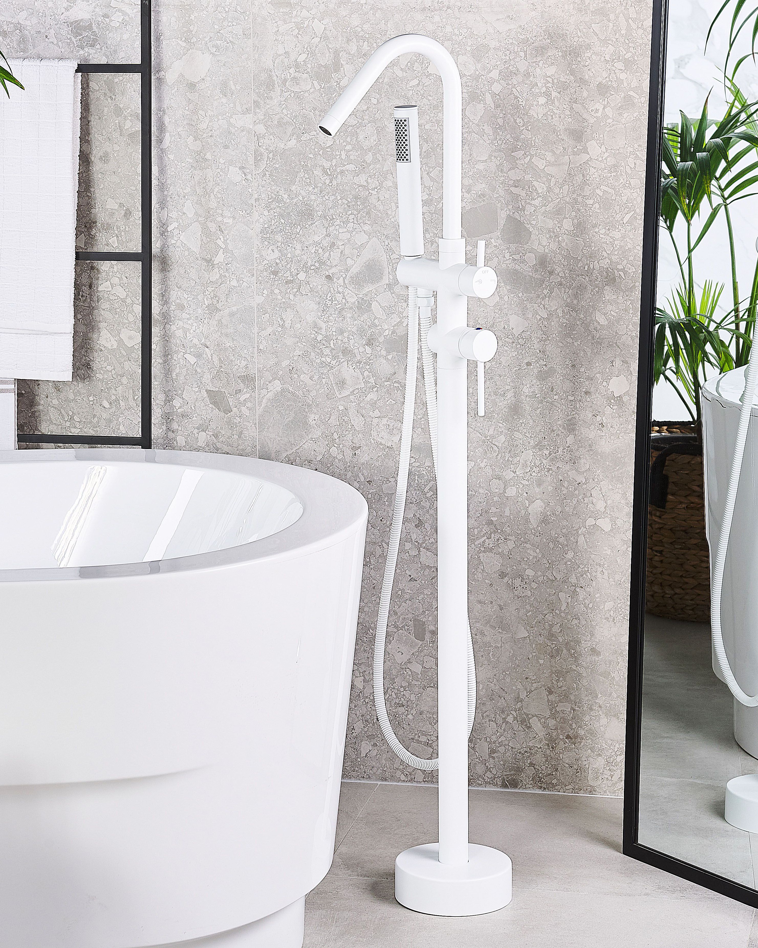 Freestanding Bathtub Faucet VICTORIA White
