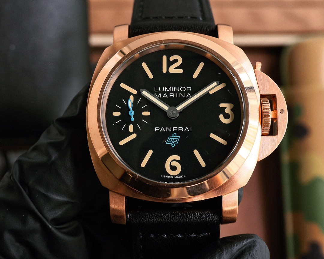 Panerai Luminor Marina 8 Days Manual-winding Black Dial 44 mm Men's Watch PAM00510(1:1 replica) - Top club