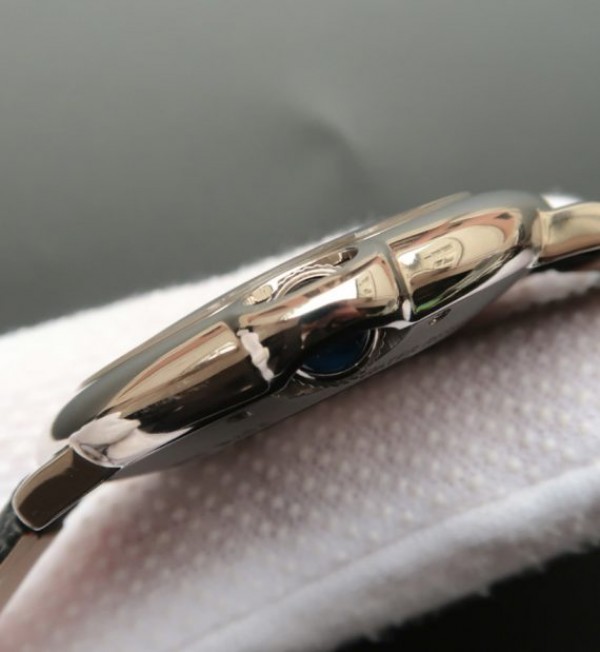 Replica Cartier Ballon Bleu 46mm SS White Dial Nylon Strap ETA 2824 - Top club
