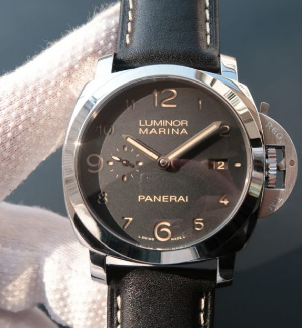 Replica Panerai VSF PAM359 Black Leather Strap P.9000 Super Clone - Top club