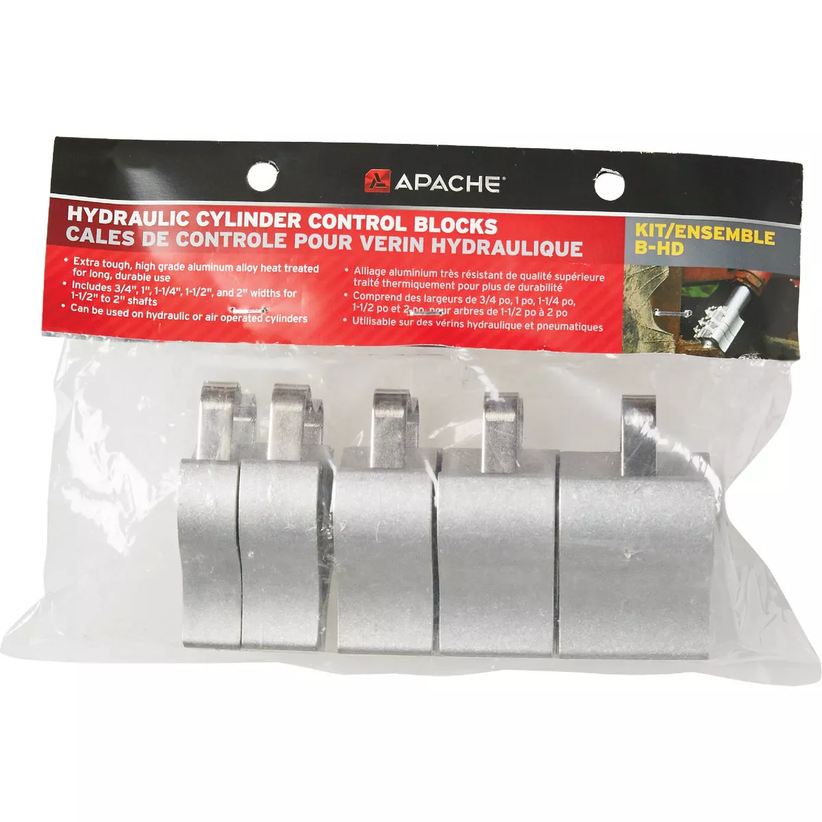 Apache Farm Kit B-HD 1-1/2 In. to 2 In. Rods Hydraulic Cylinder Control Block Kit