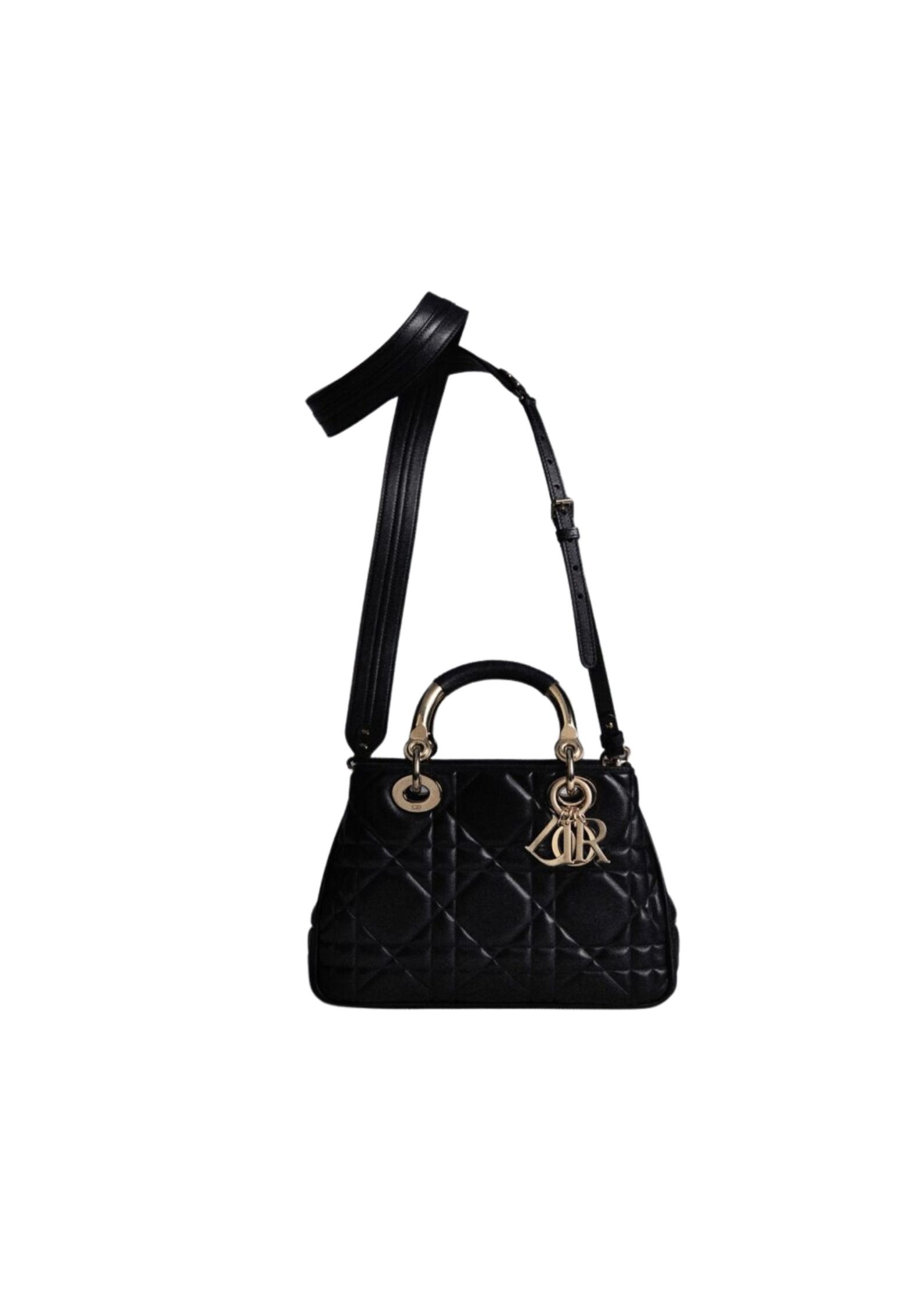 The Medium Lady 95.22 Bag Black/White/Grey For Women 9.5in/ 24cm1:1High-quality replica