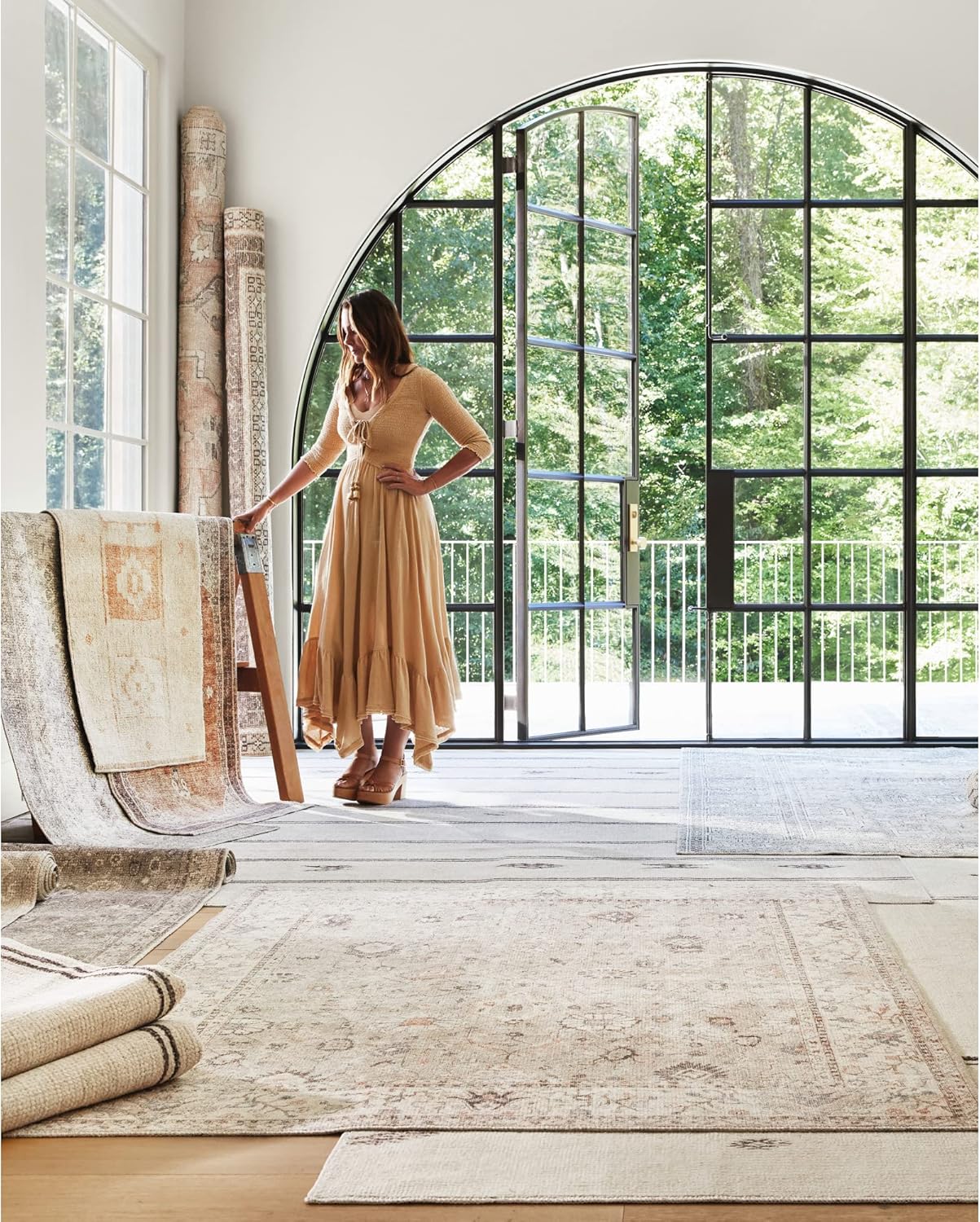Livabliss x Becki Owens Elle Medallion Area Rug , 9'2