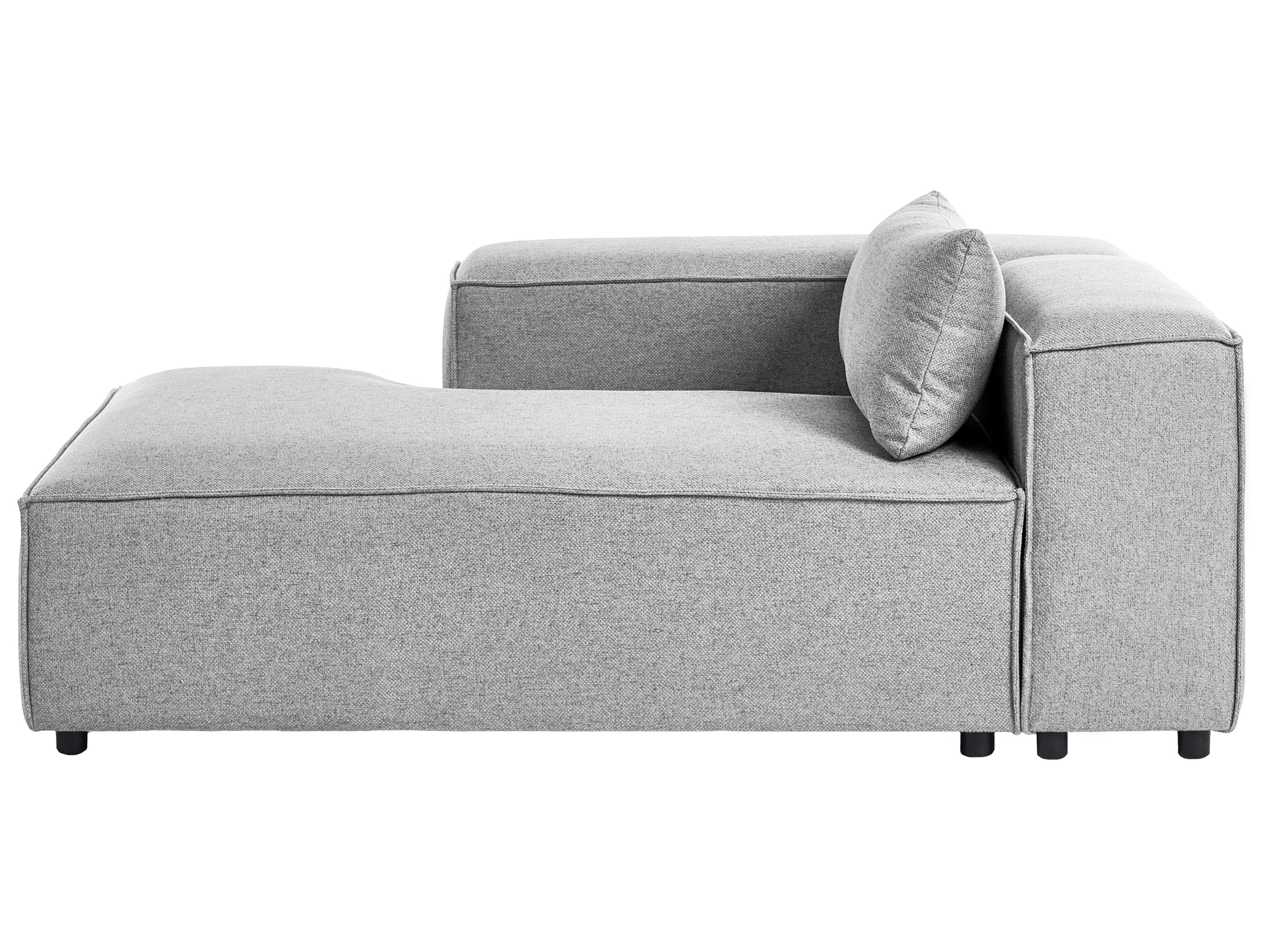 Right-Hand Chaise Lounge BRANDE Grey