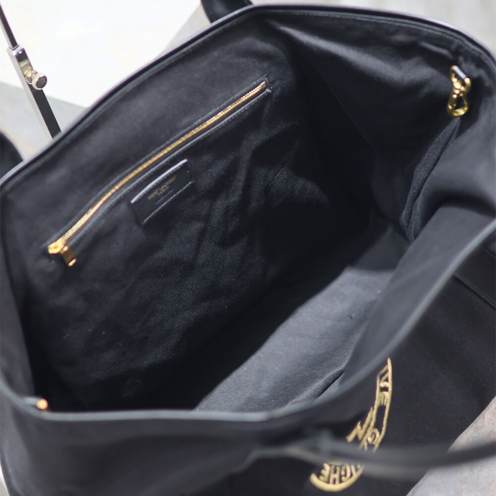 YSL Rive Gauche Tote Bag In Canvas1:1High-quality replica