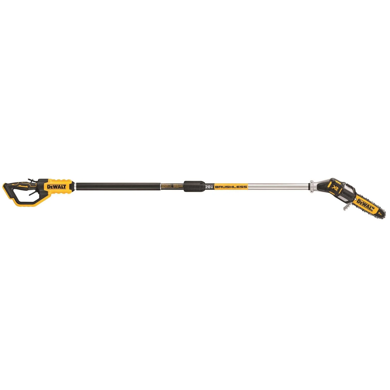 Dewalt 20V MAX Cordless Pole Saw And Pole Hedge Trimmer Combo Kit, 8 in Bar - DCKO86M1 (DCPS620/DCPH820) - Image 5 Dewalt 20V MAX Cordless Pole Saw And Pole Hedge Trimmer Combo Kit, 8 in Bar - DCKO86M1 (DCPS620/DCPH820) - Image 5