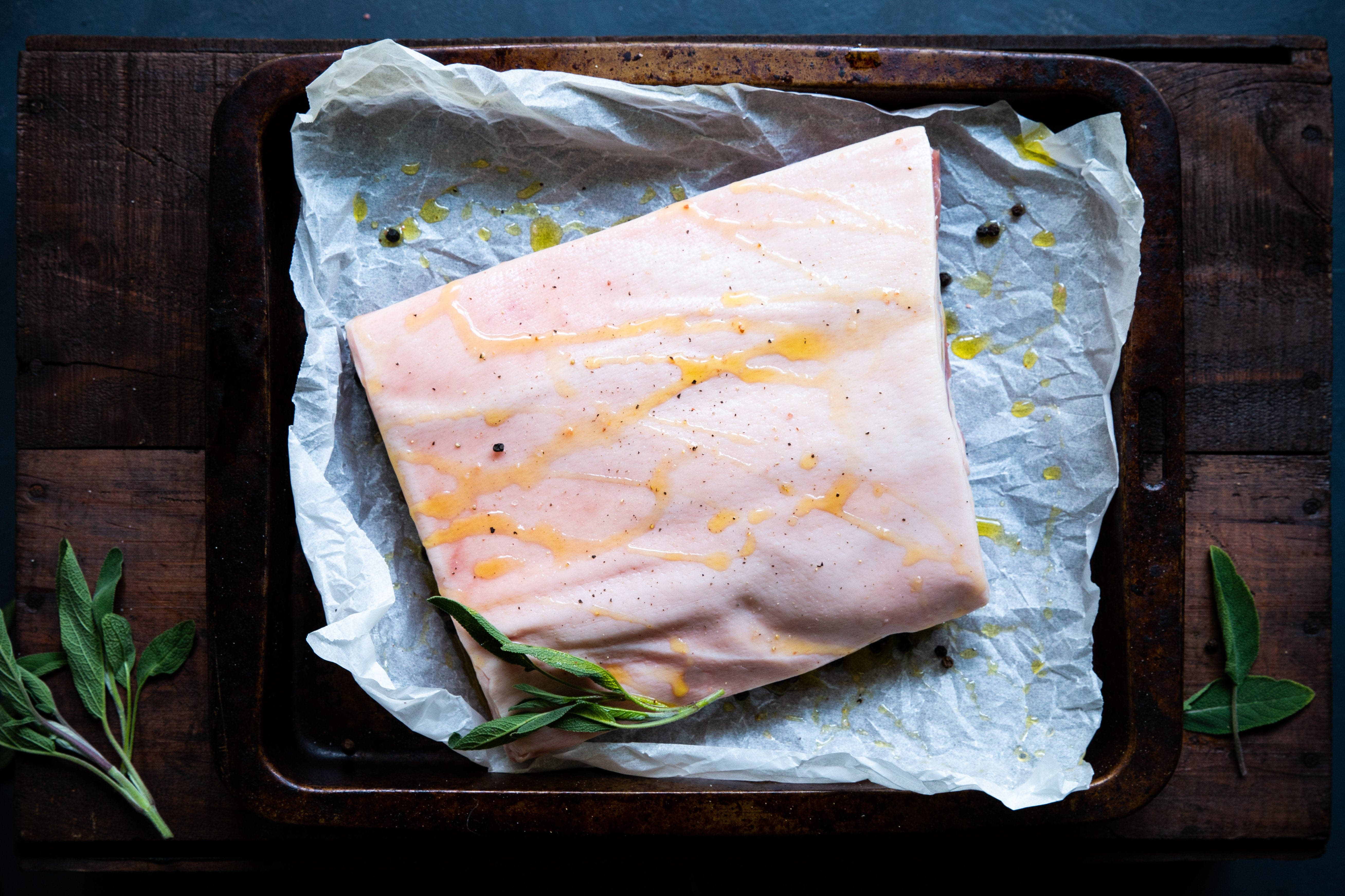 Regeneratively Farmed Pork Belly