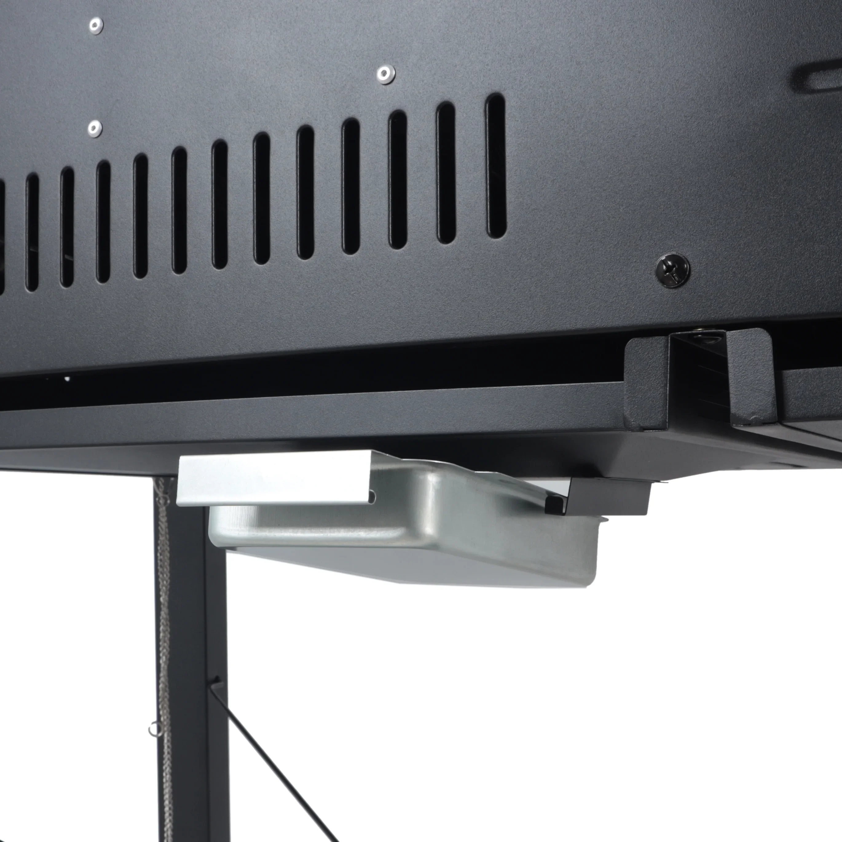 Dual Fuel Gas And Charcoal Combo Grill, Black With Stainless - GBC1793W - Image 4 Dual Fuel Gas And Charcoal Combo Grill, Black With Stainless - GBC1793W - Image 4