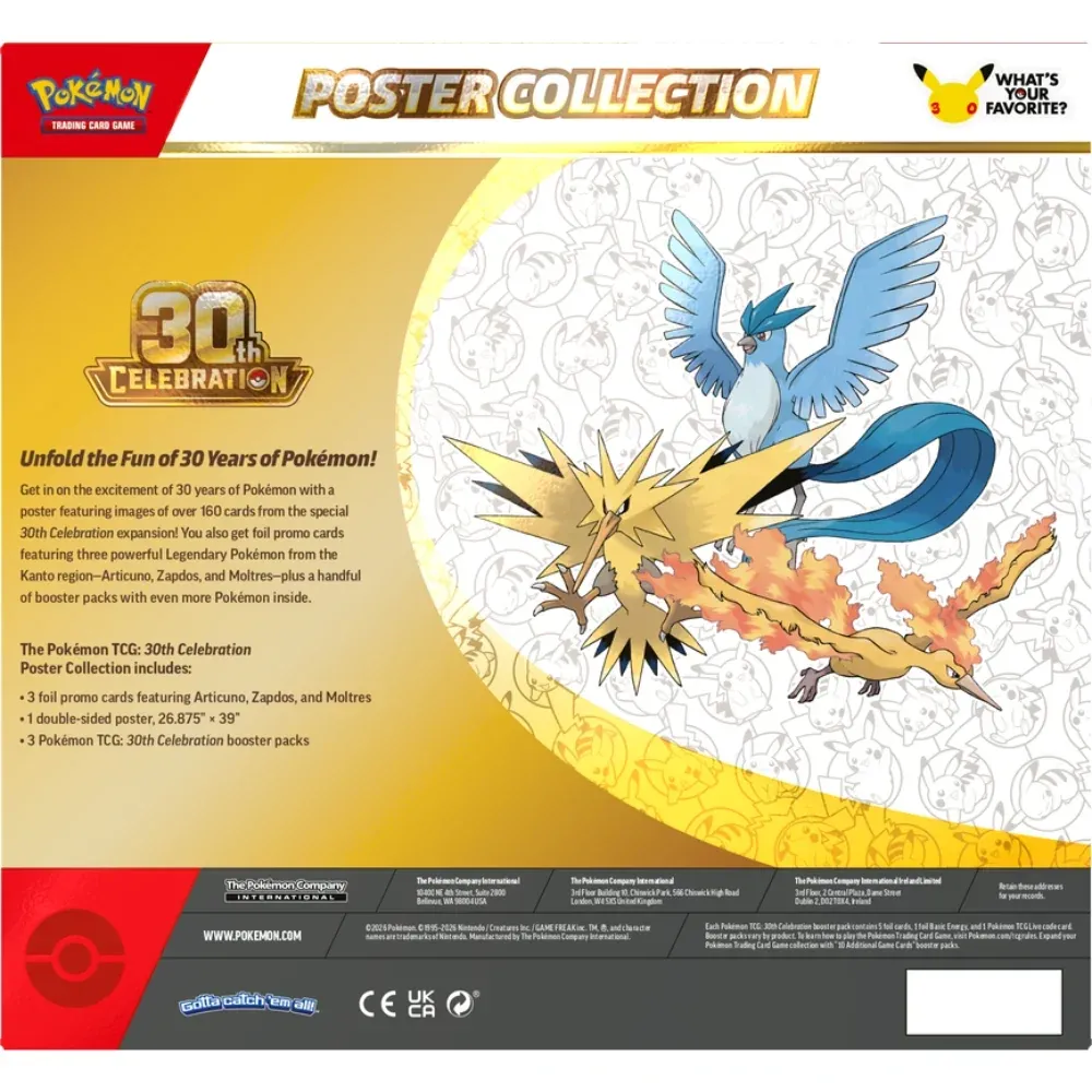 Pokémon: 30th Celebration - Poster Collection