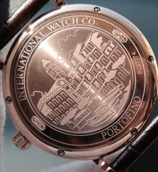 Replica IWC MK Portofino RG IW356504 Automatic White Dial Leather Strap - Top club