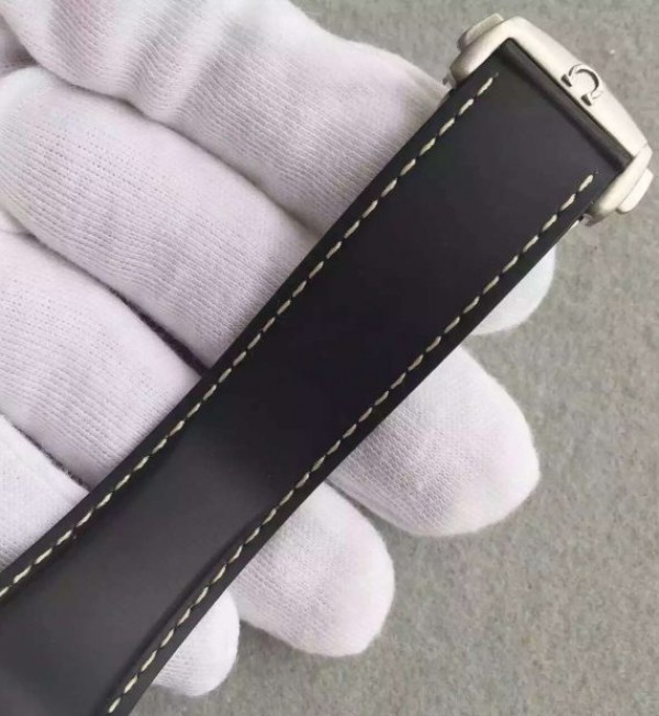 Replica Omega Seamaster Professional Chrono Black Ceramic Black Dial Rubber Strap A9300 - Top club