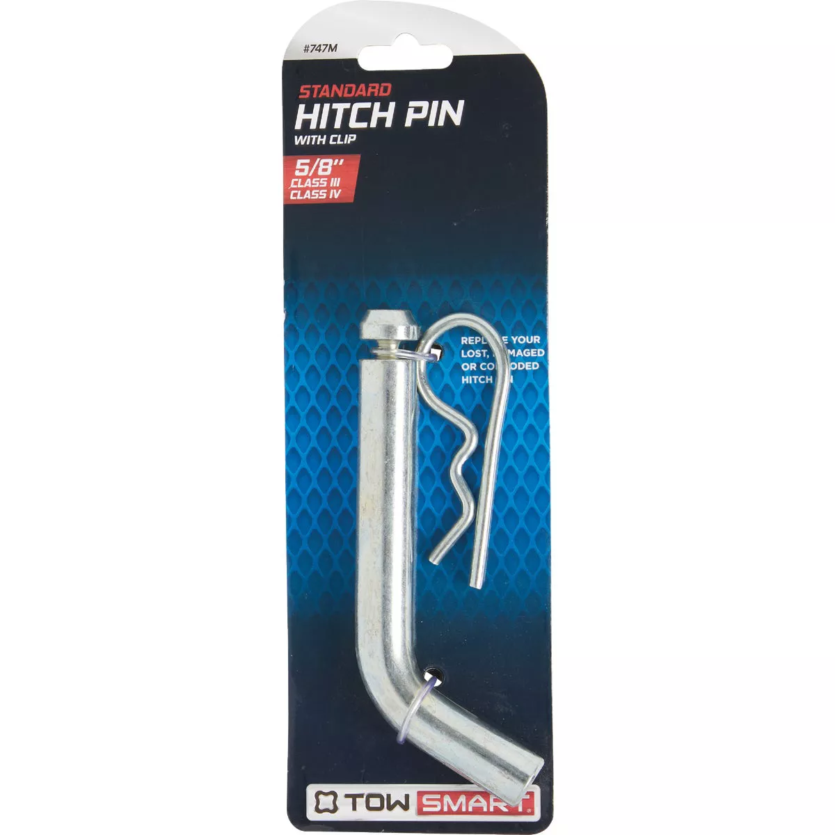 TowSmart 5/8 In. Standard Hitch Pin with Clip