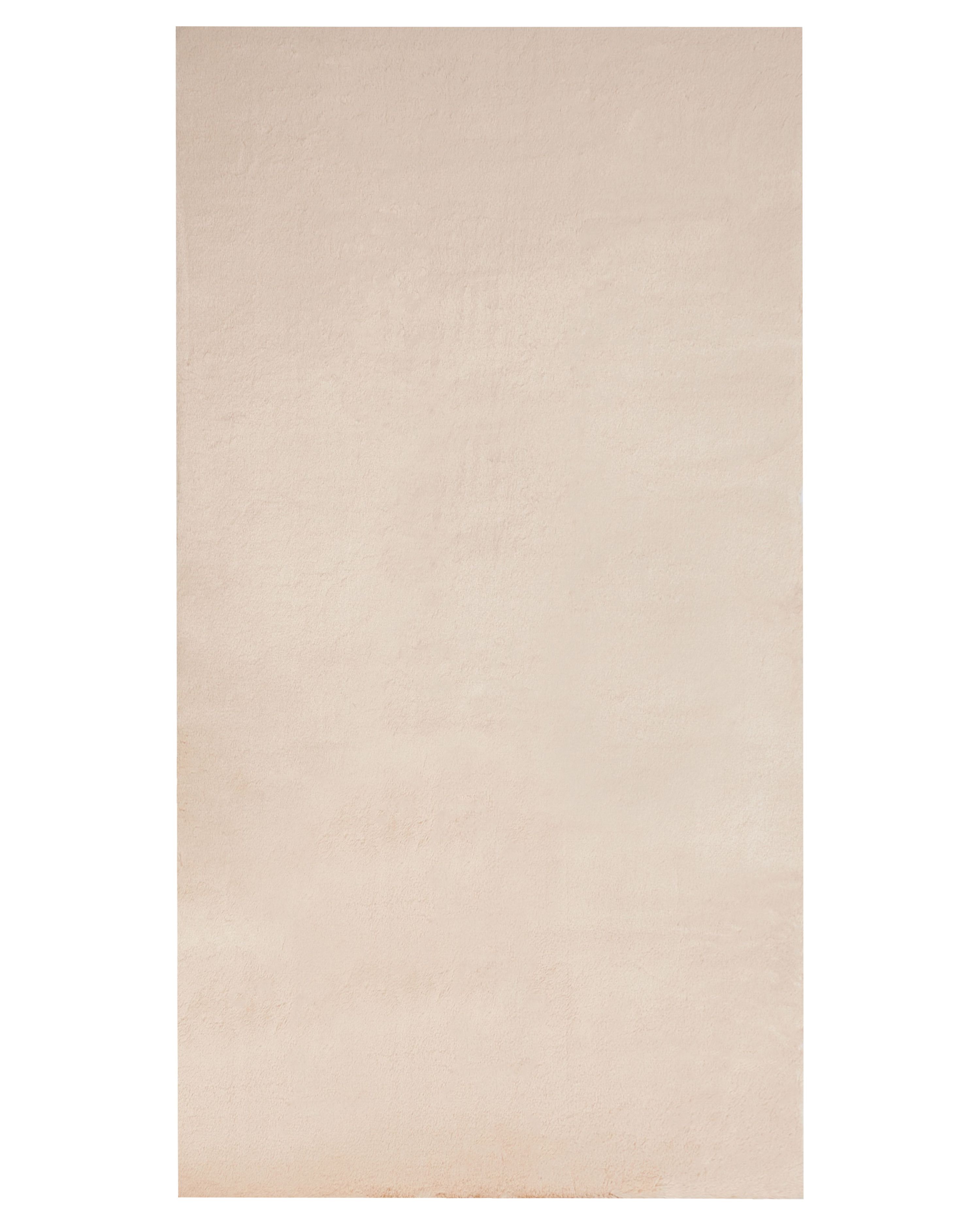 Faux Fur Rug MIRPUR Beige 80 x 150 cm