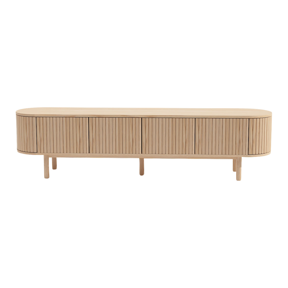 Blokker Freya Tv-meubel B 200 cm - Licht Eiken