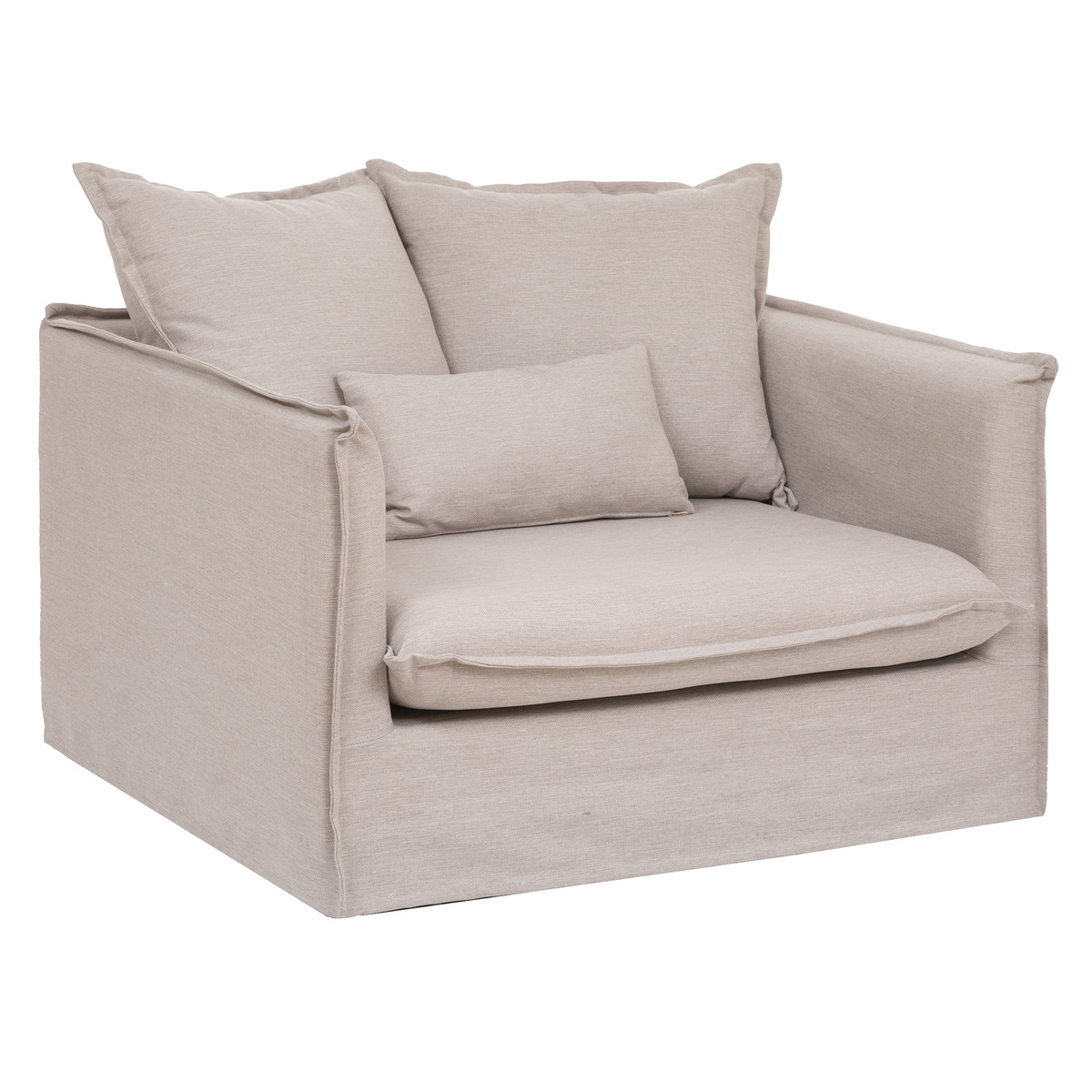 Armchair XL "Odilon" Beige