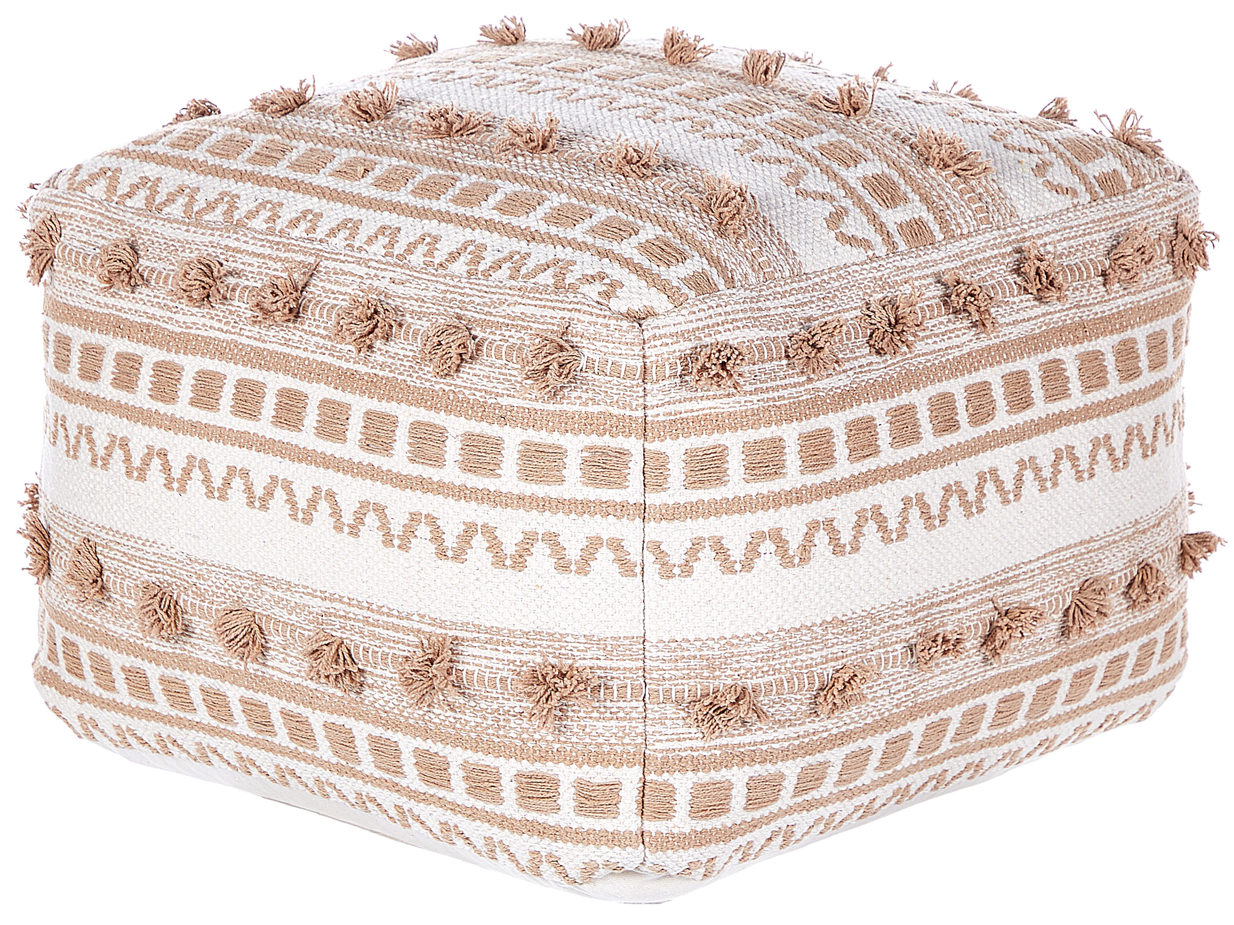 Pouffe KARAW Cotton Beige