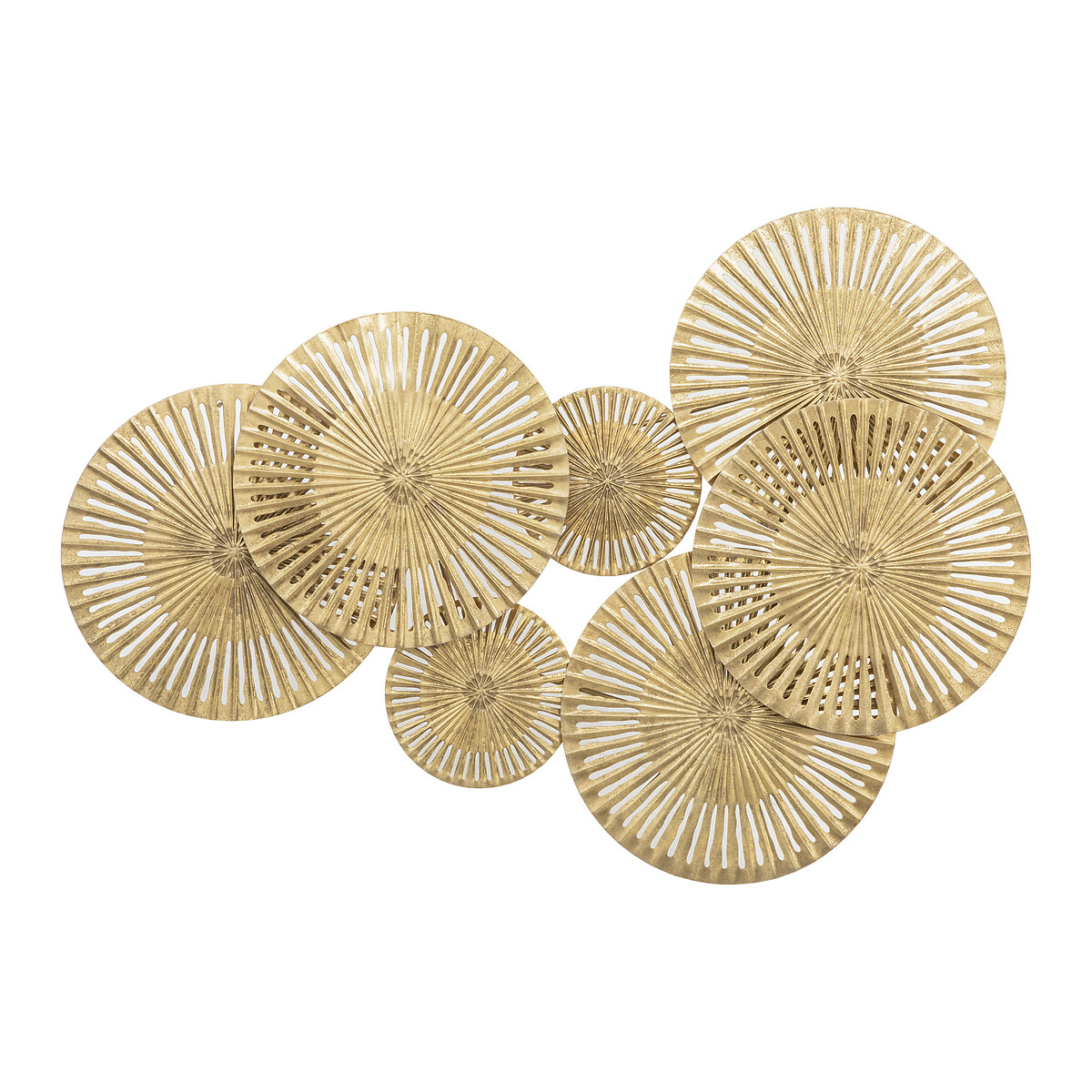 Wall decoration"Alexa" Gilt metal, 99x71 cm