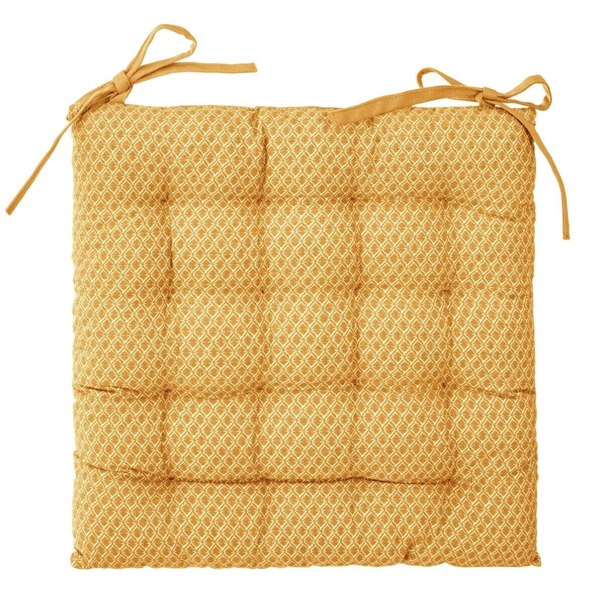 Chair cover "Otto" Yellow, 38x38 cm