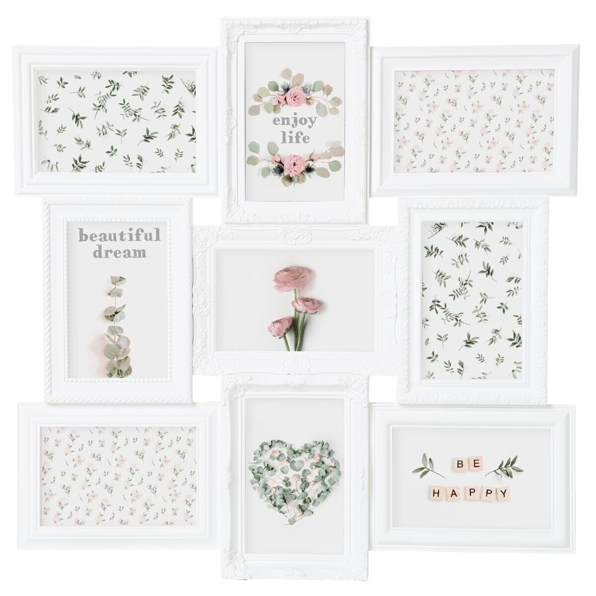 Jumble"Suzy" White resin, 9 photos