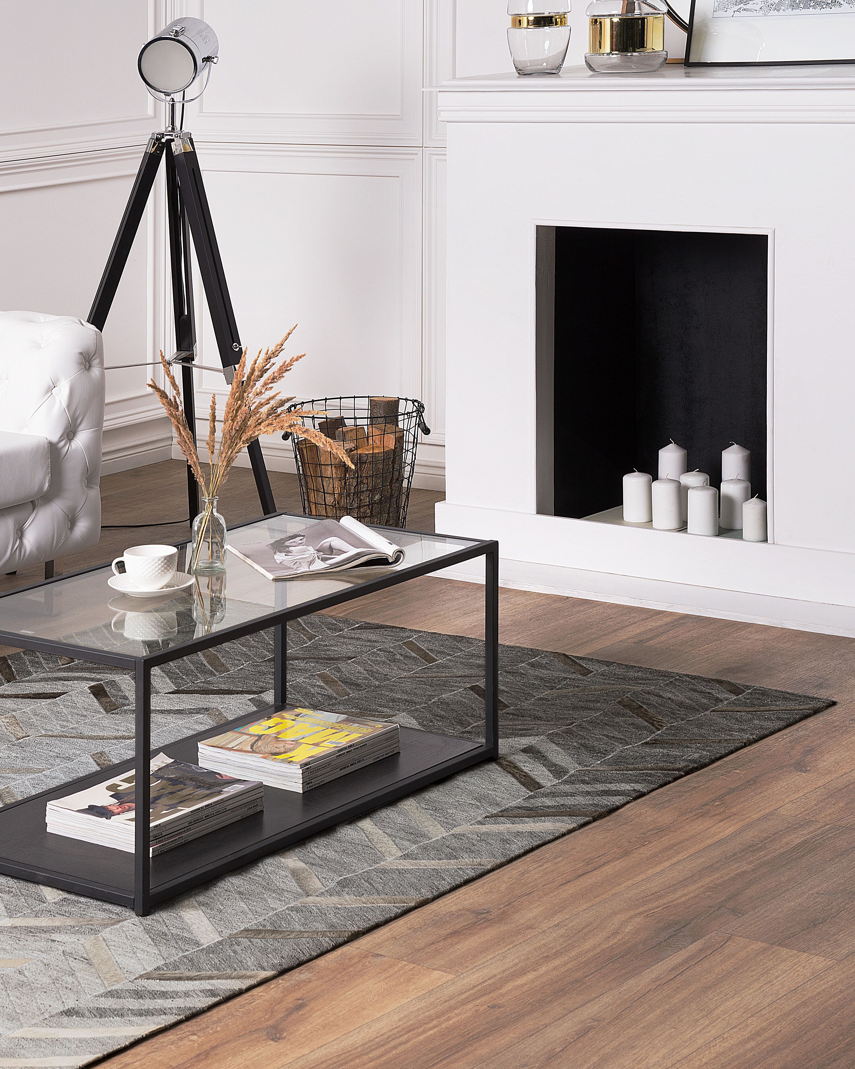 Rug ARKUM Grey 140 x 200 cm