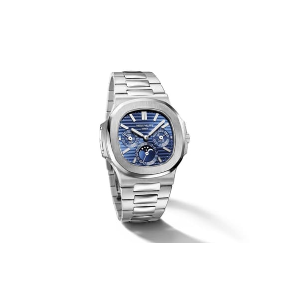 Patek Philippe Nautilus White Gold 5740-1G-001 with Blue Sunburst dial(1:1 replica) - Top club