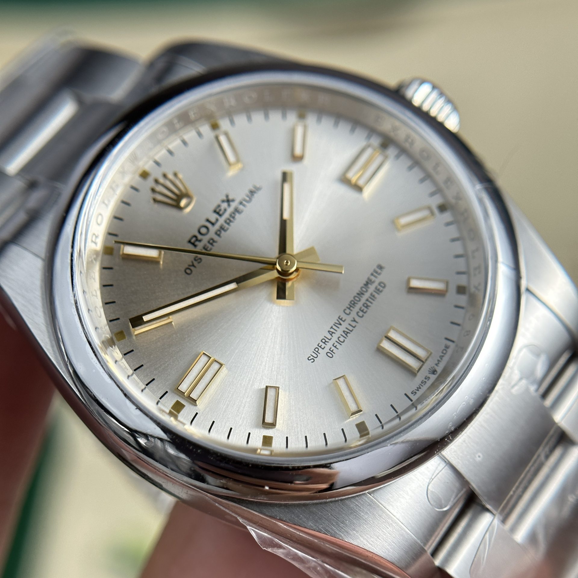 Rolex Fake Watch Oyster Perpetual 126000 Silver Dial Clean Factory 36mm - Top club