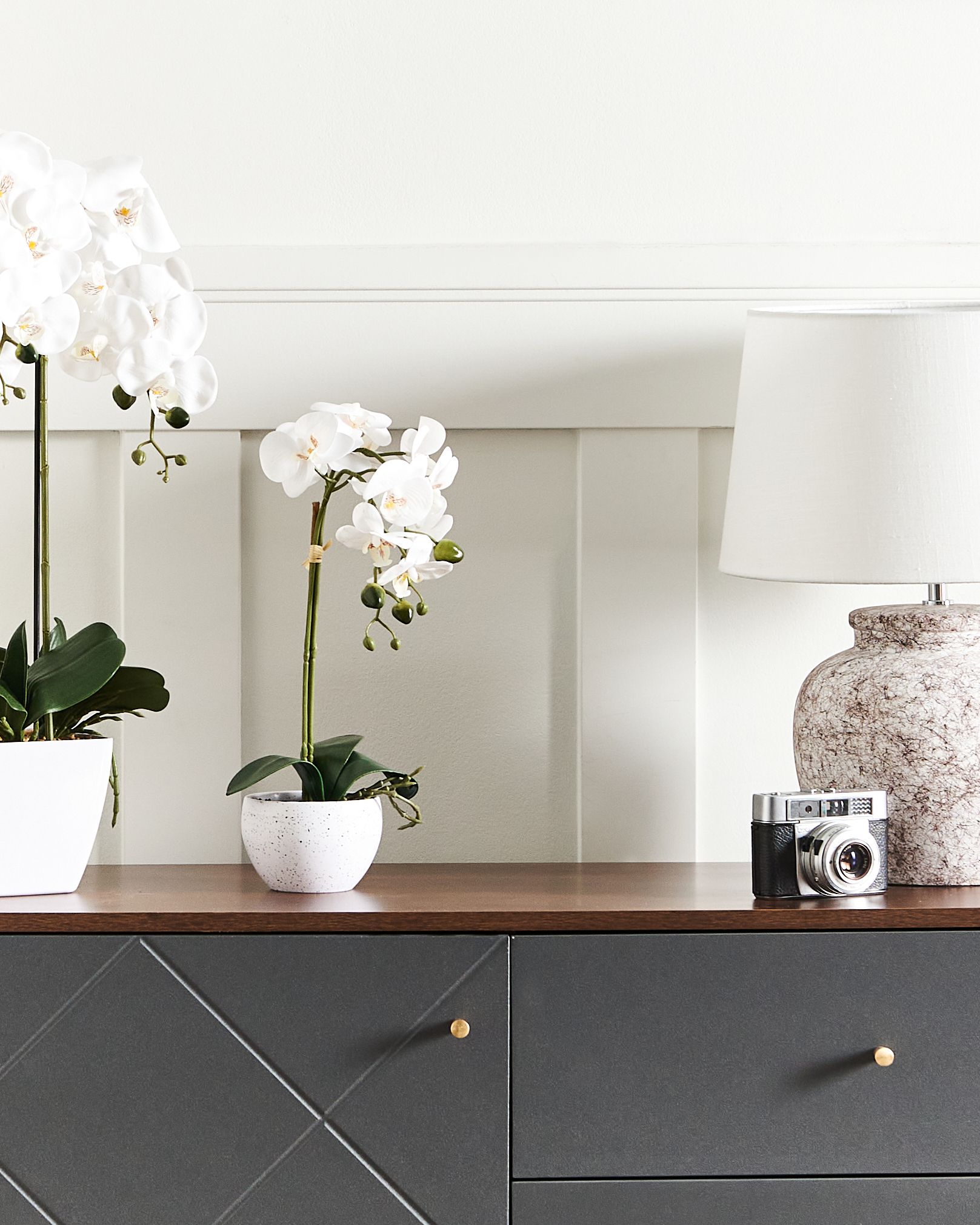 Artificial Plant ORCHID 42 cm White