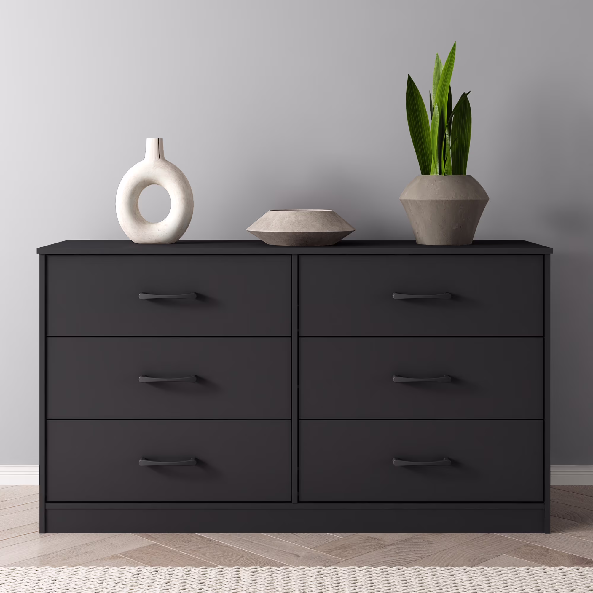 Mainstays Ardent 6 Drawer Dresser, White - Image 3
