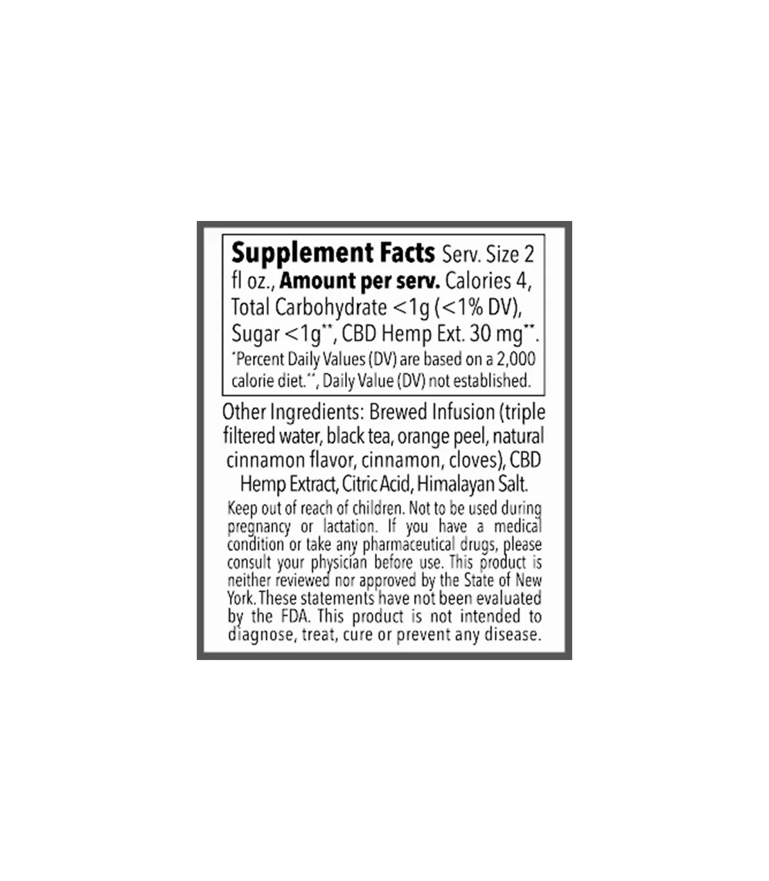 Hot Cinnamon Shot – 30 MG CBD