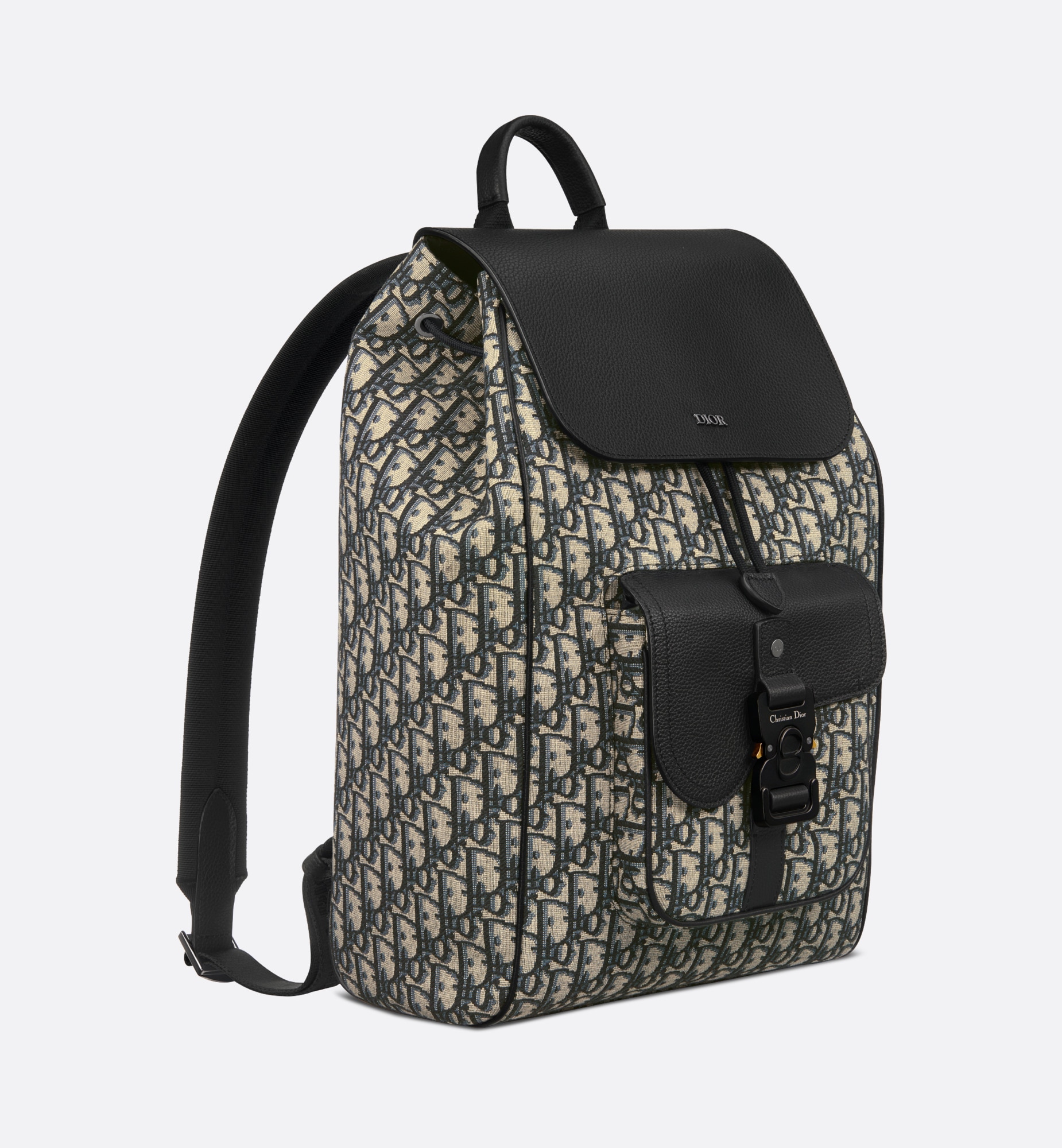 Dior Saddle Backpack Beige For Men 15.5 Inches/ 40 Cm 1ADBA200YKS_H27E1:1High-quality replica