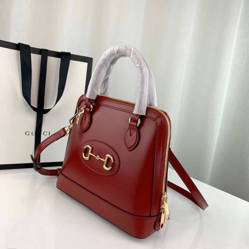 Replica Gucci 1955 Horsebit Leather Small Top Handle Bag 6212201:1High-quality replica