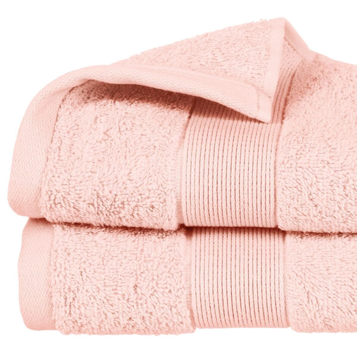 Hand towel "Essential", cotton Cotton, Pink, 50x90 cm, 400 g/m&sup2;