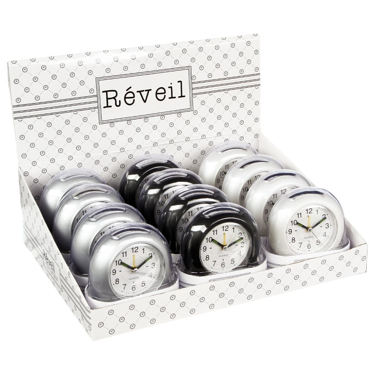 Alarm clock "Matis" 11x10 cm