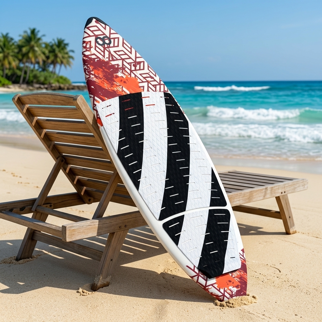 New 63inch Wake Surf Board with EPS Foam Fiberglass Material Customized Wake Surfboard for Ocean Waters