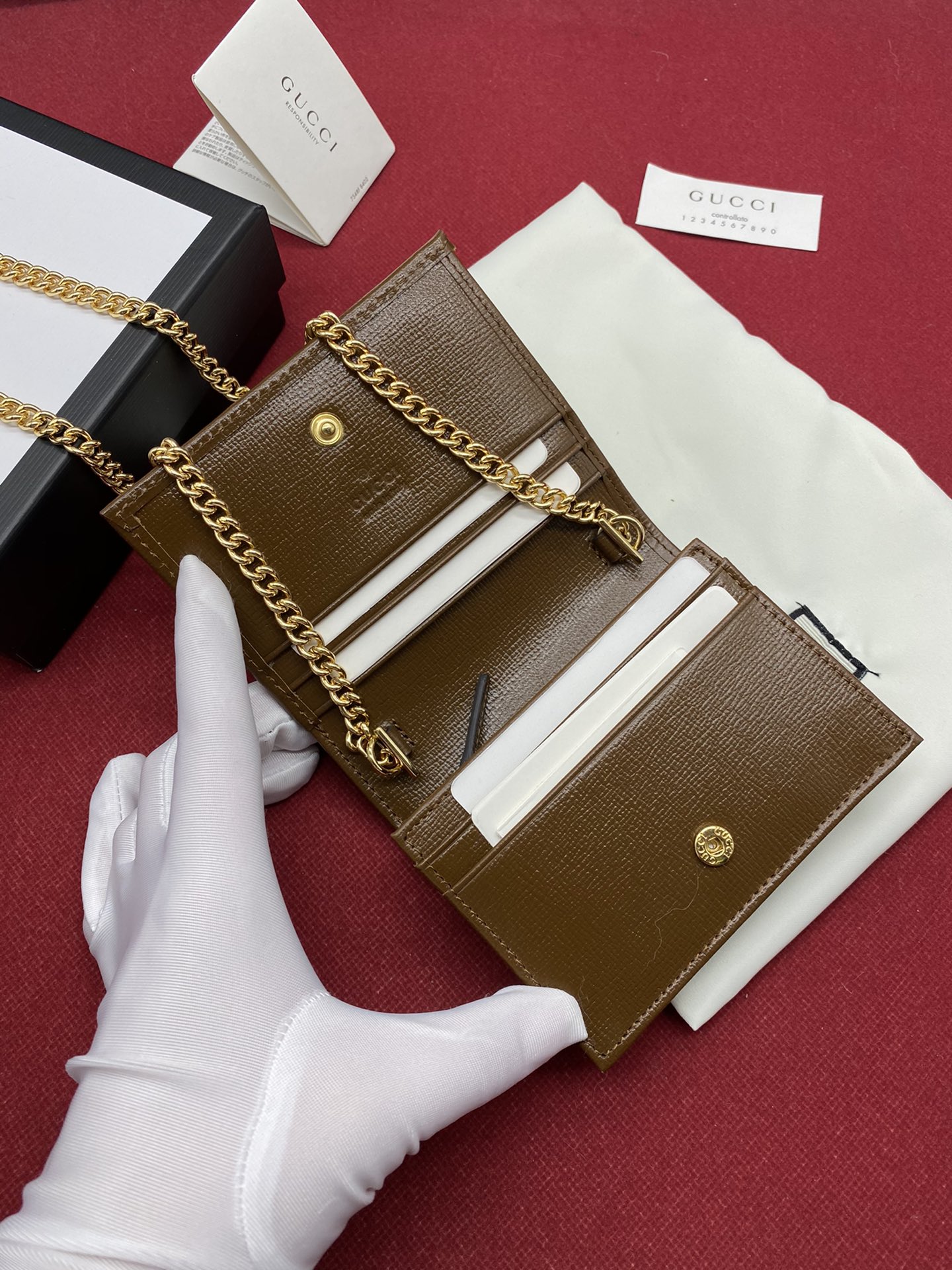 Replica Gucci Horsebit 1955 Card Case Wallet 6218871:1High-quality replica
