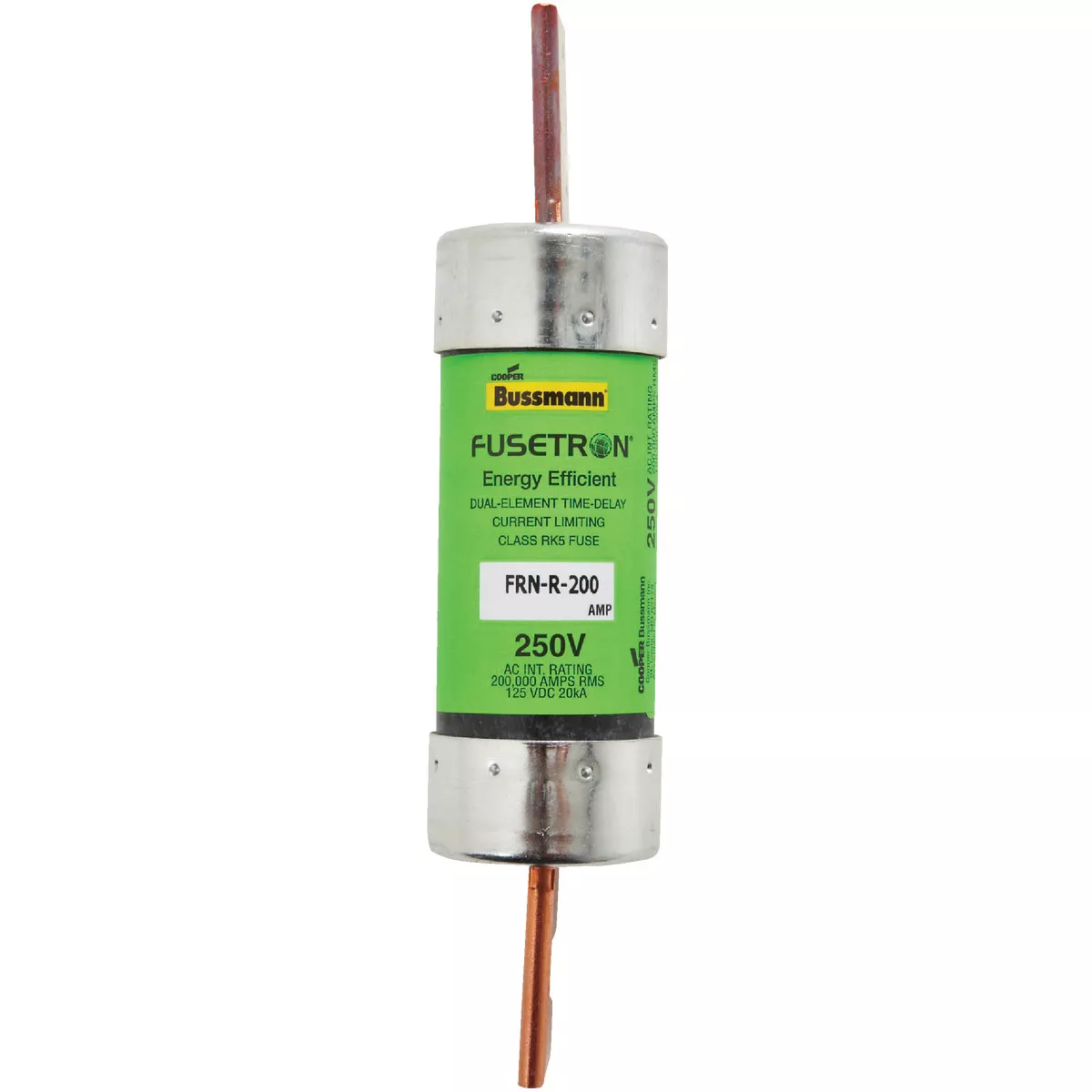 Bussmann 200A FRN-R Cartridge Heavy-Duty Time Delay Cartridge Fuse