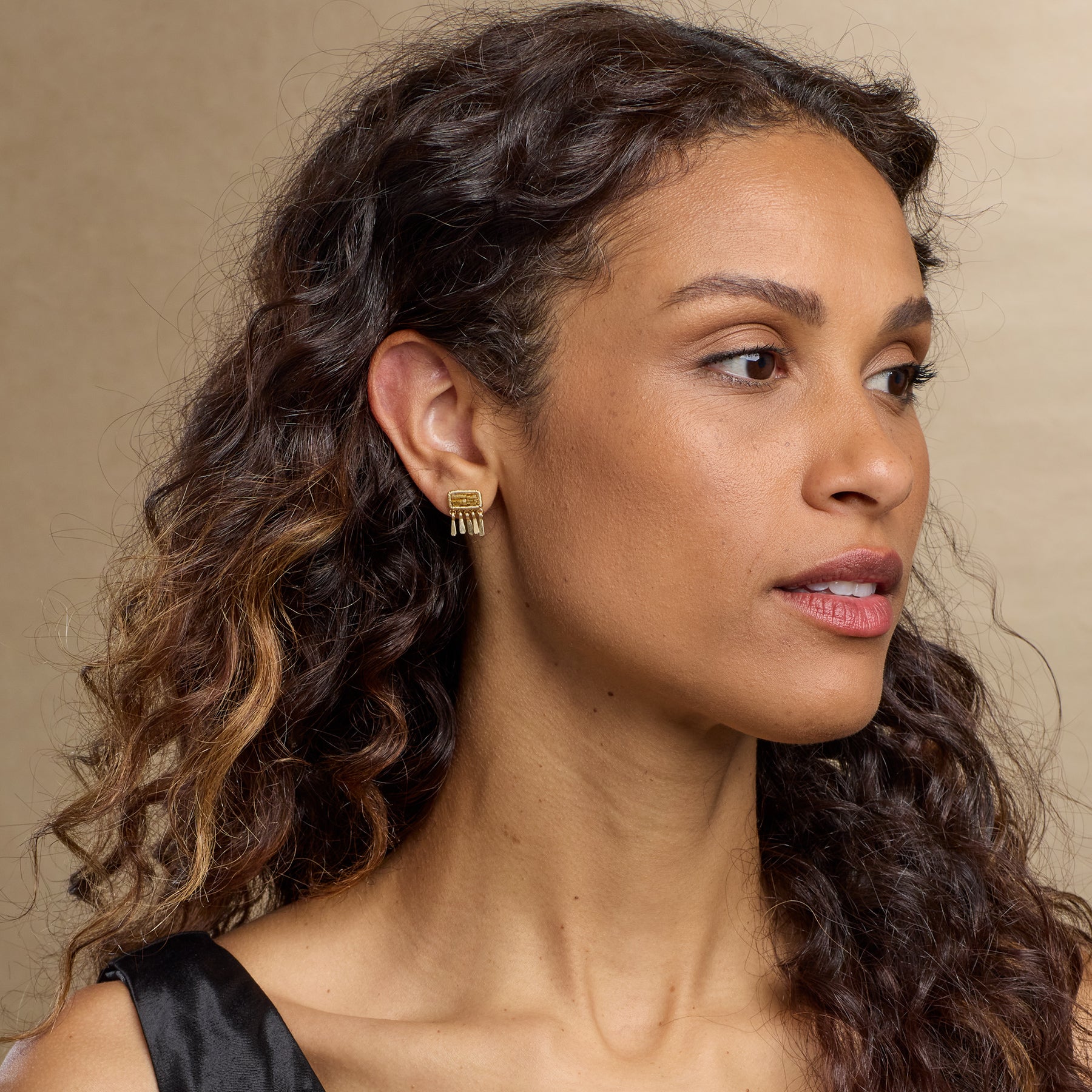 Patch Of Gold Earrings - Sundance Clothing