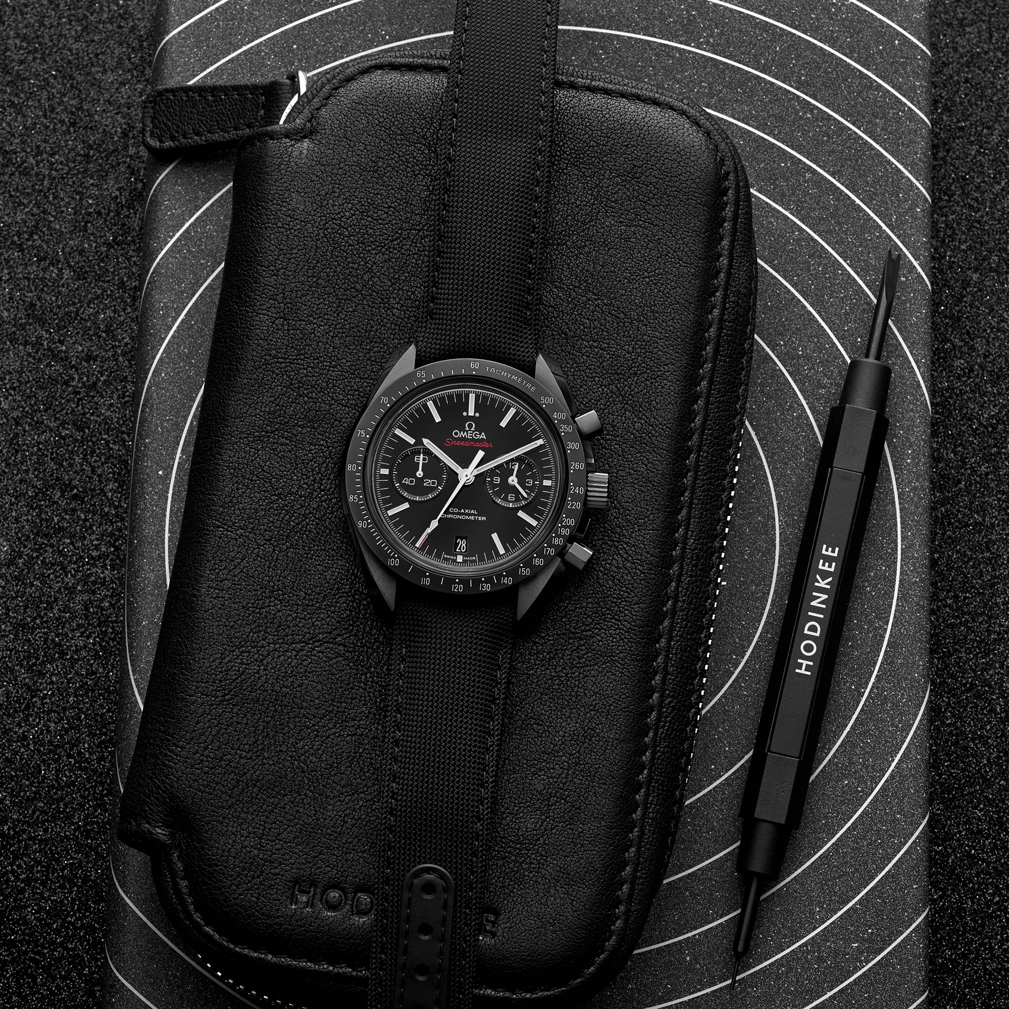 Speedmaster Moonwatch Co-Axial Chronograph 44.25mm 'Dark Side Of The Moon'(1:1 replica) - Top club