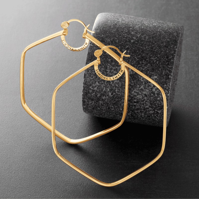 SIS Large Honeycomb Hoops - MIDNIGHT VELVET CATALOG