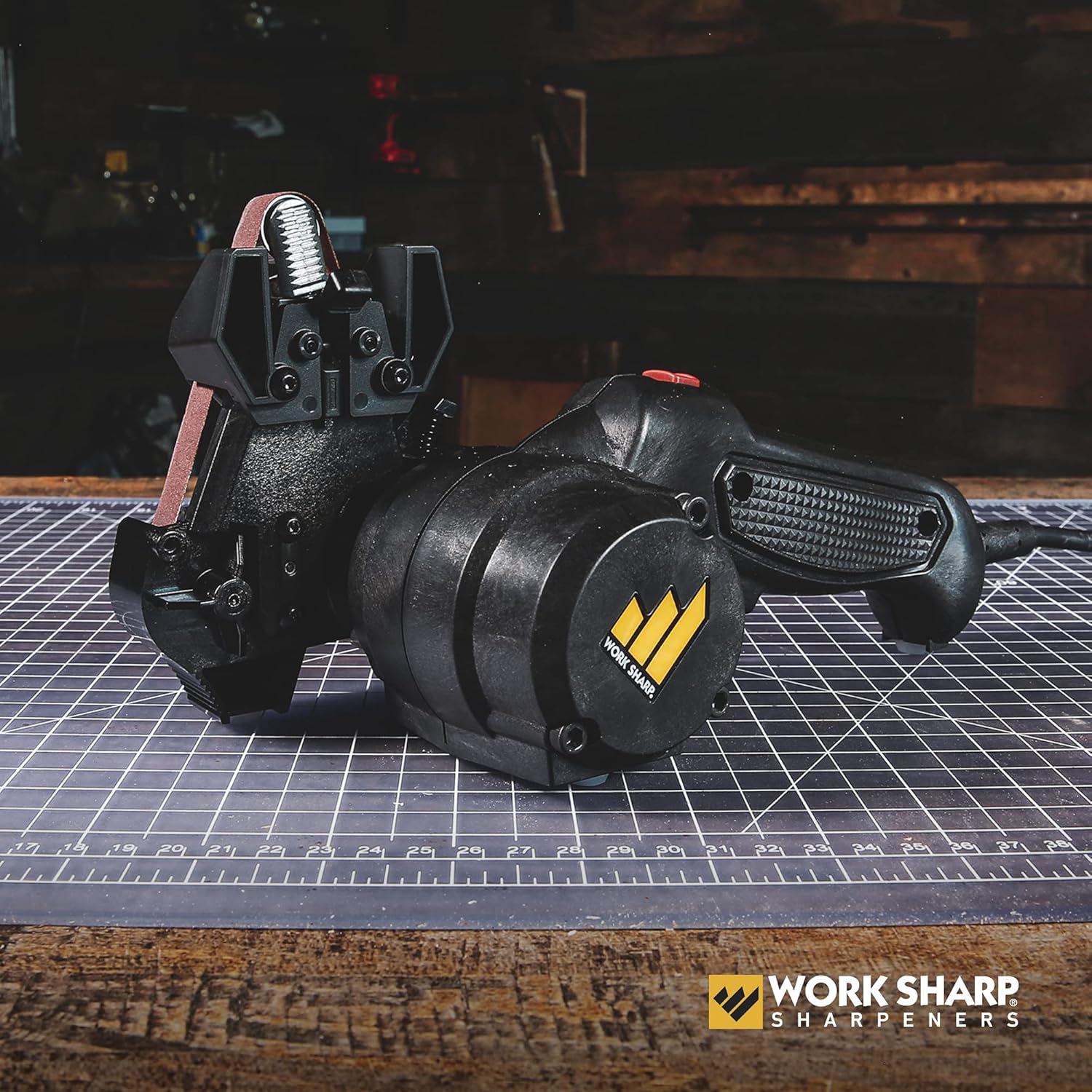 Work Sharp Knife and Tool Sharpener with extra replacement belts