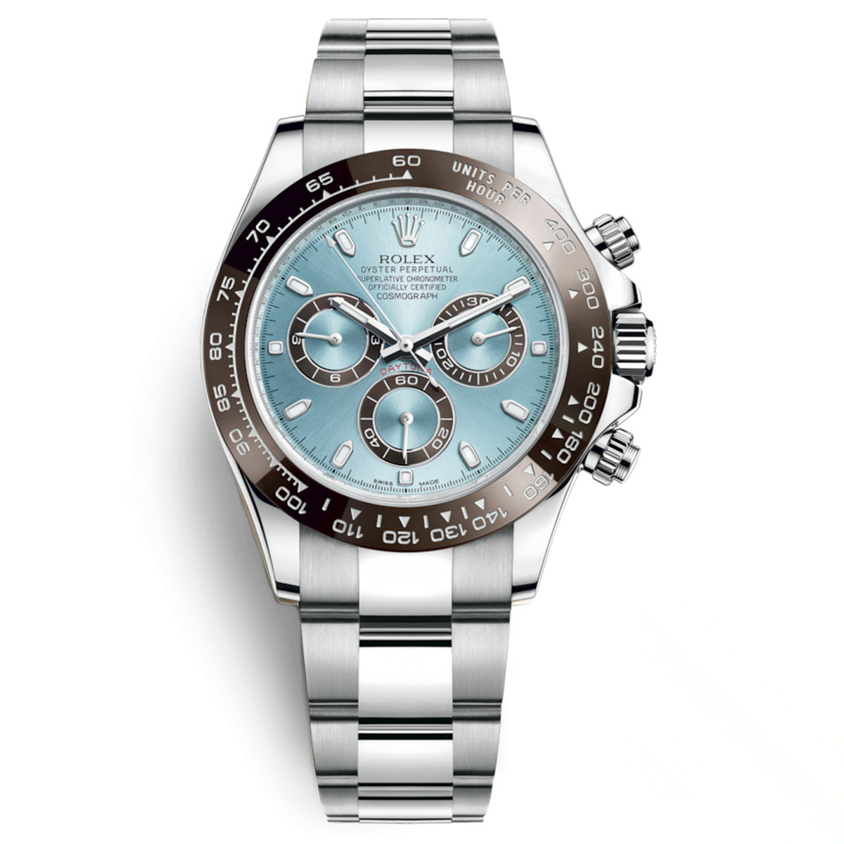 Rolex Cosmograph Daytona 40 mm Platinum Ref# 116506-0001(1:1 replica) - Elite Watch Atelier