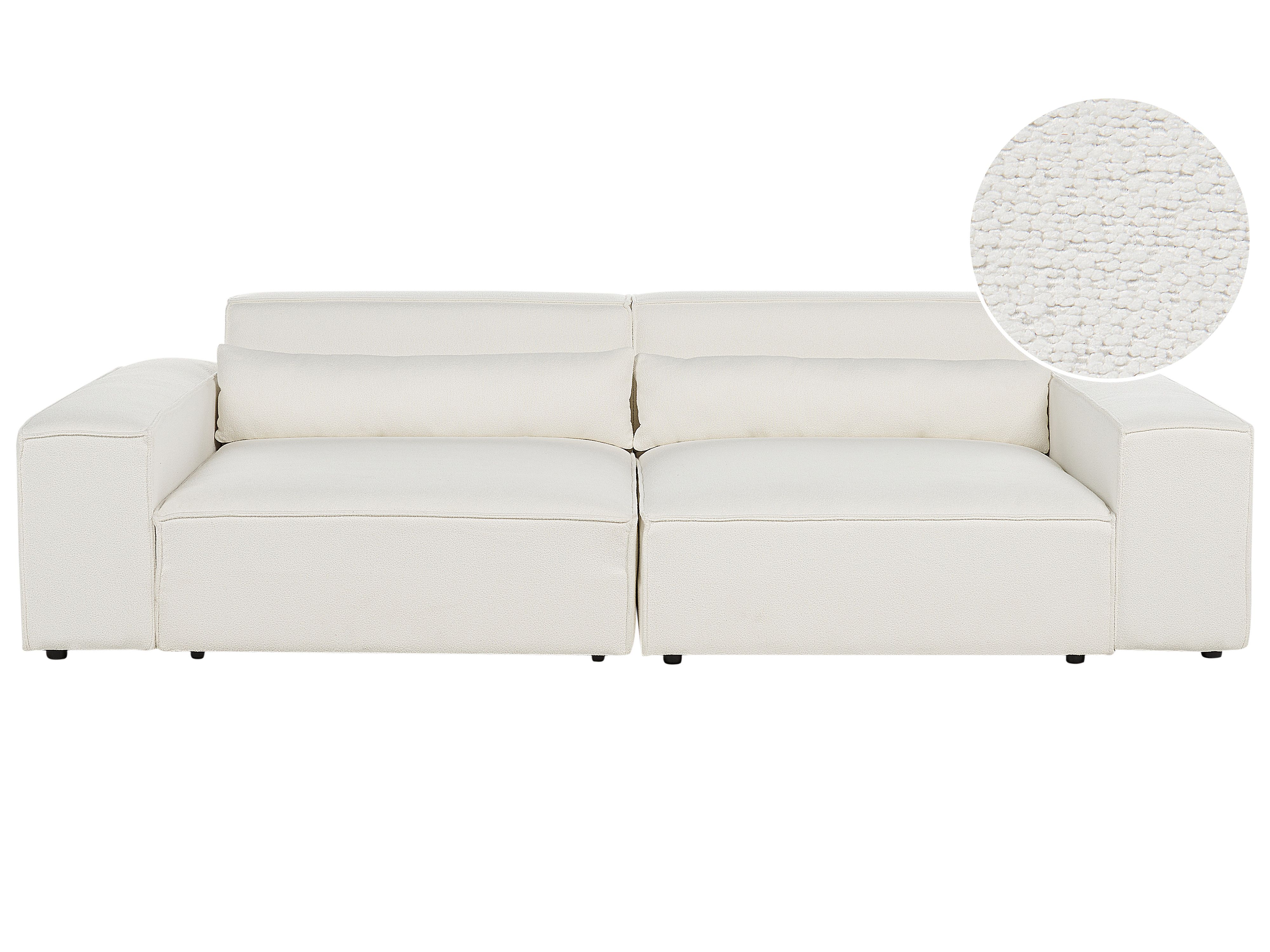 Modular Sofa 2 Seater HELLNAR Boucle Off-White