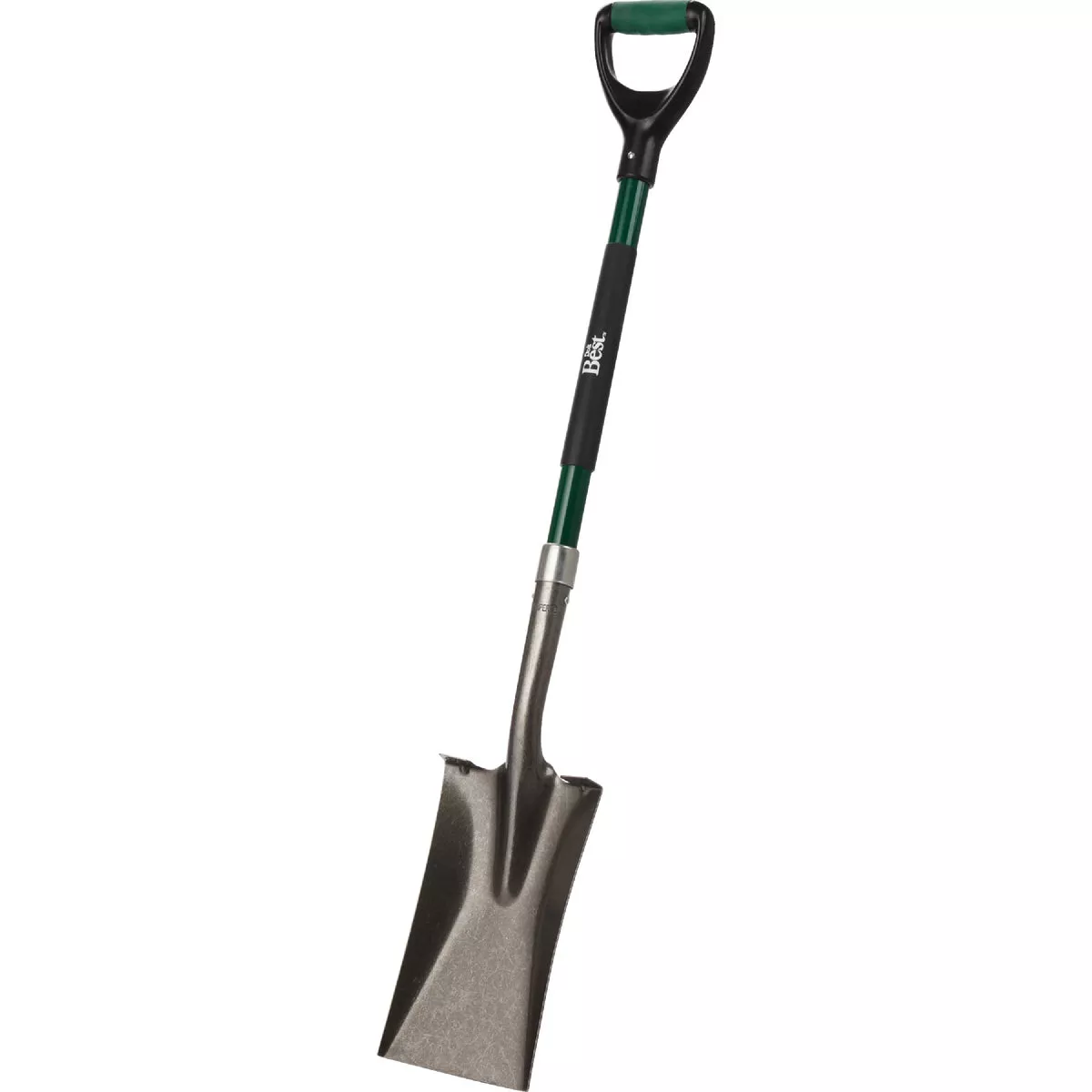 Do it Best 32 In. Fiberglass D-Handle Square Point Garden Spade