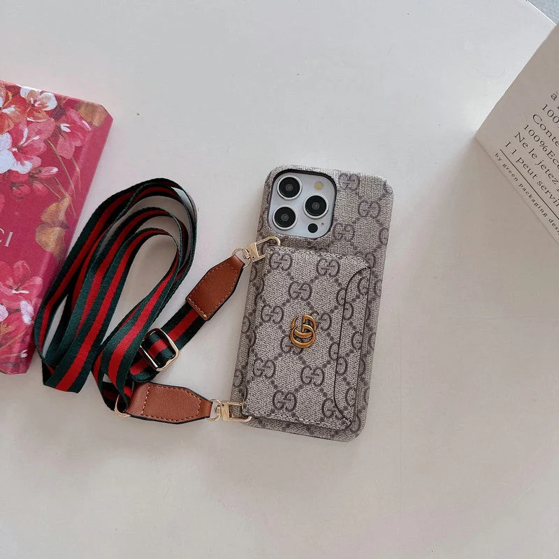 GG Card Bag Crossbody Classic iPhone Case - Wholesale & Influencer