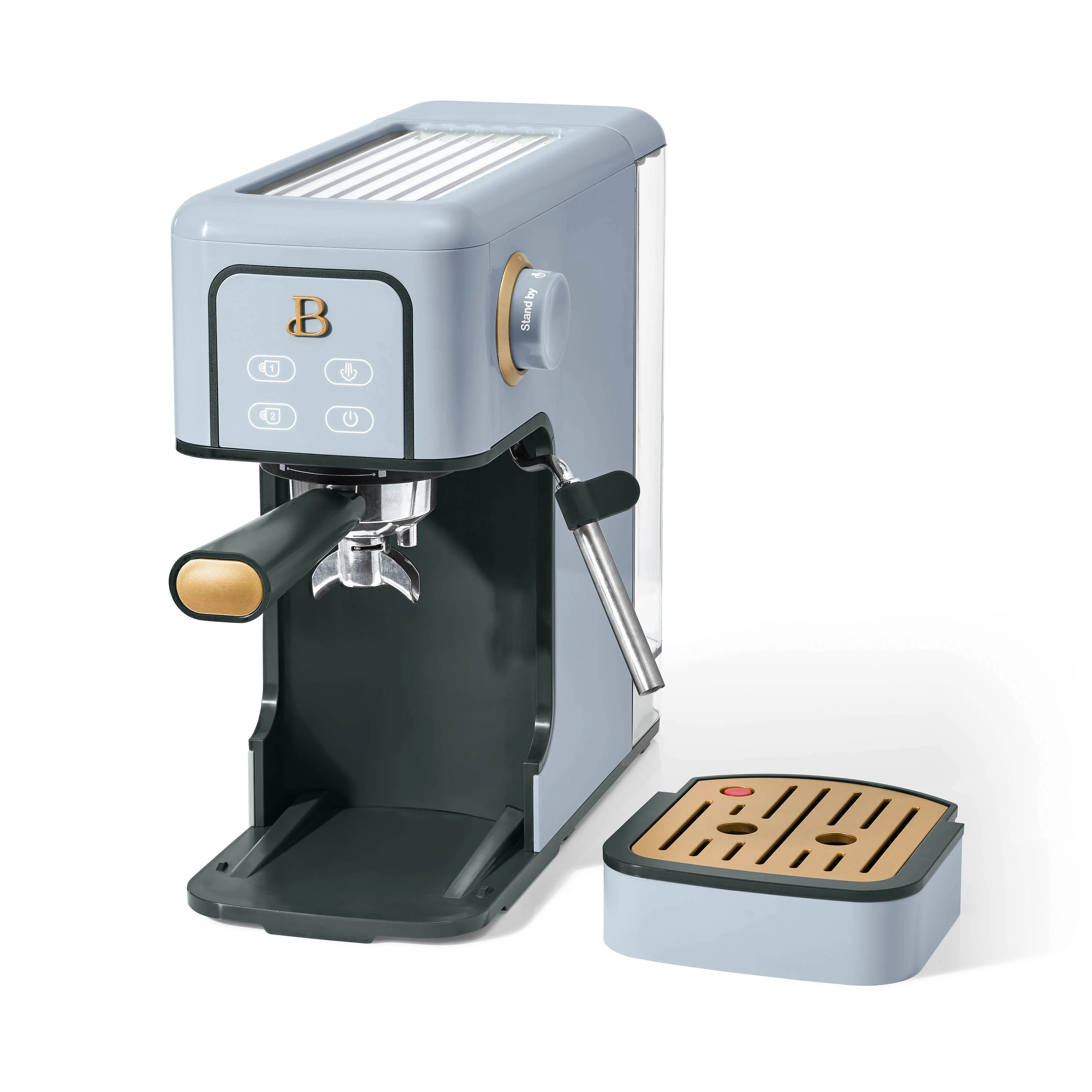 Beautiful Slim Espresso Machine with 20-Bar Pressure, Black Sesame by Drew Barrymore - Image 91